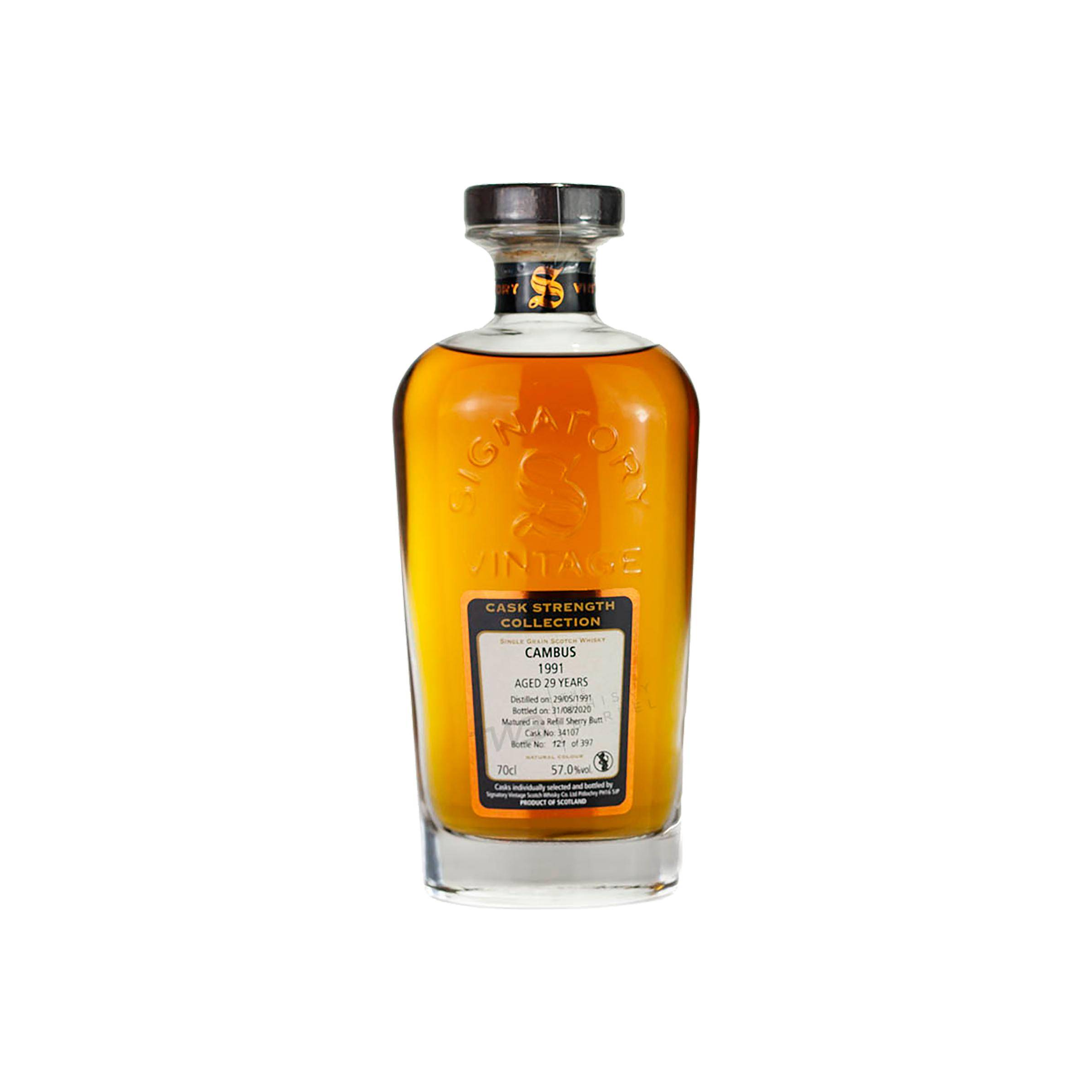 Cambus Cask Strength Collection 1991 29 Years Single Grain Whisky
