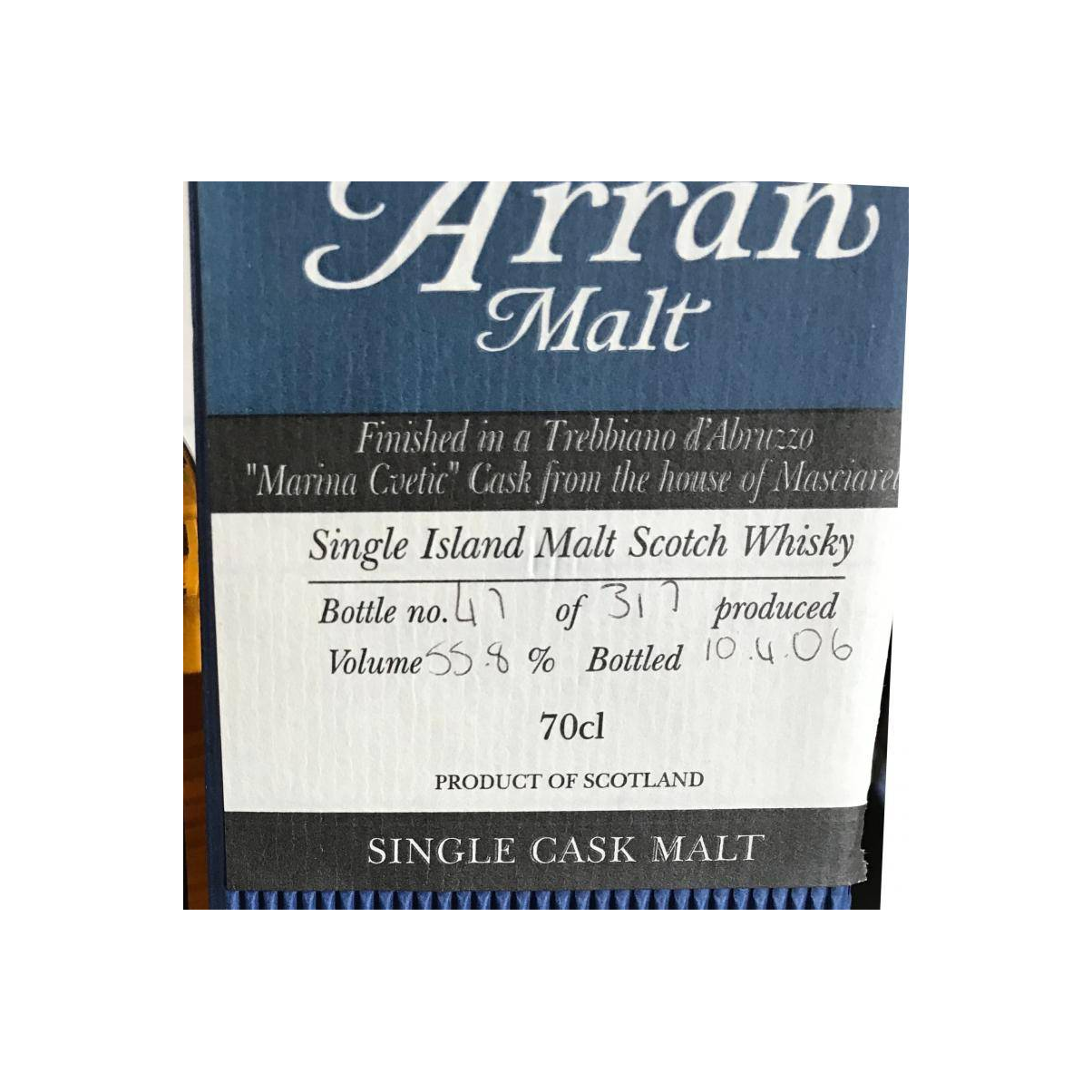 Arran Single Malt Whisky 2