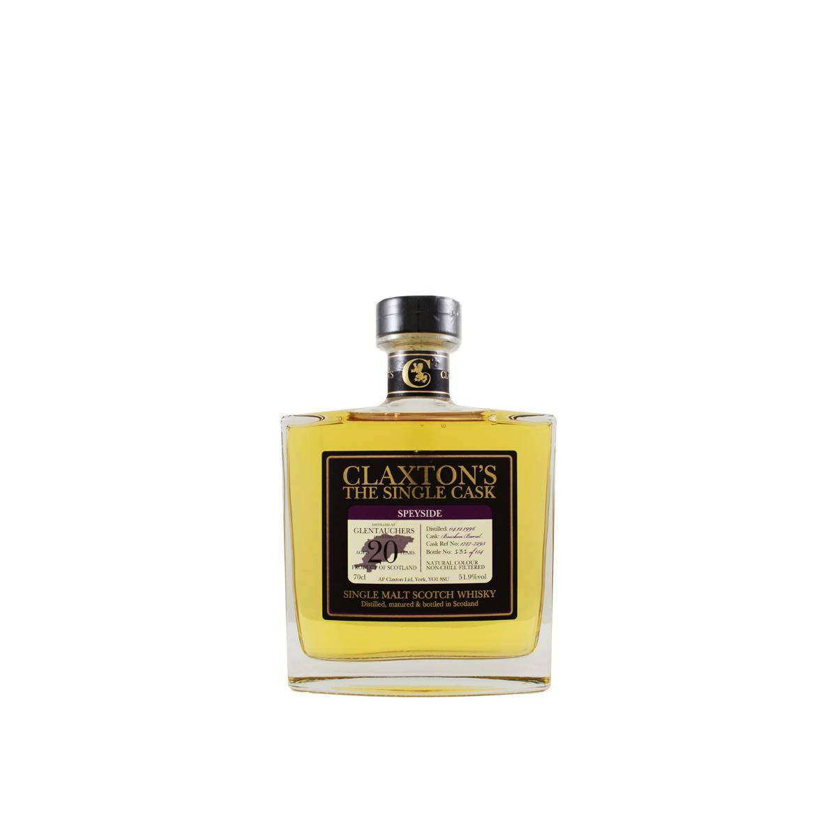 Glentauchers 1996 20 Years Single Malt Whisky