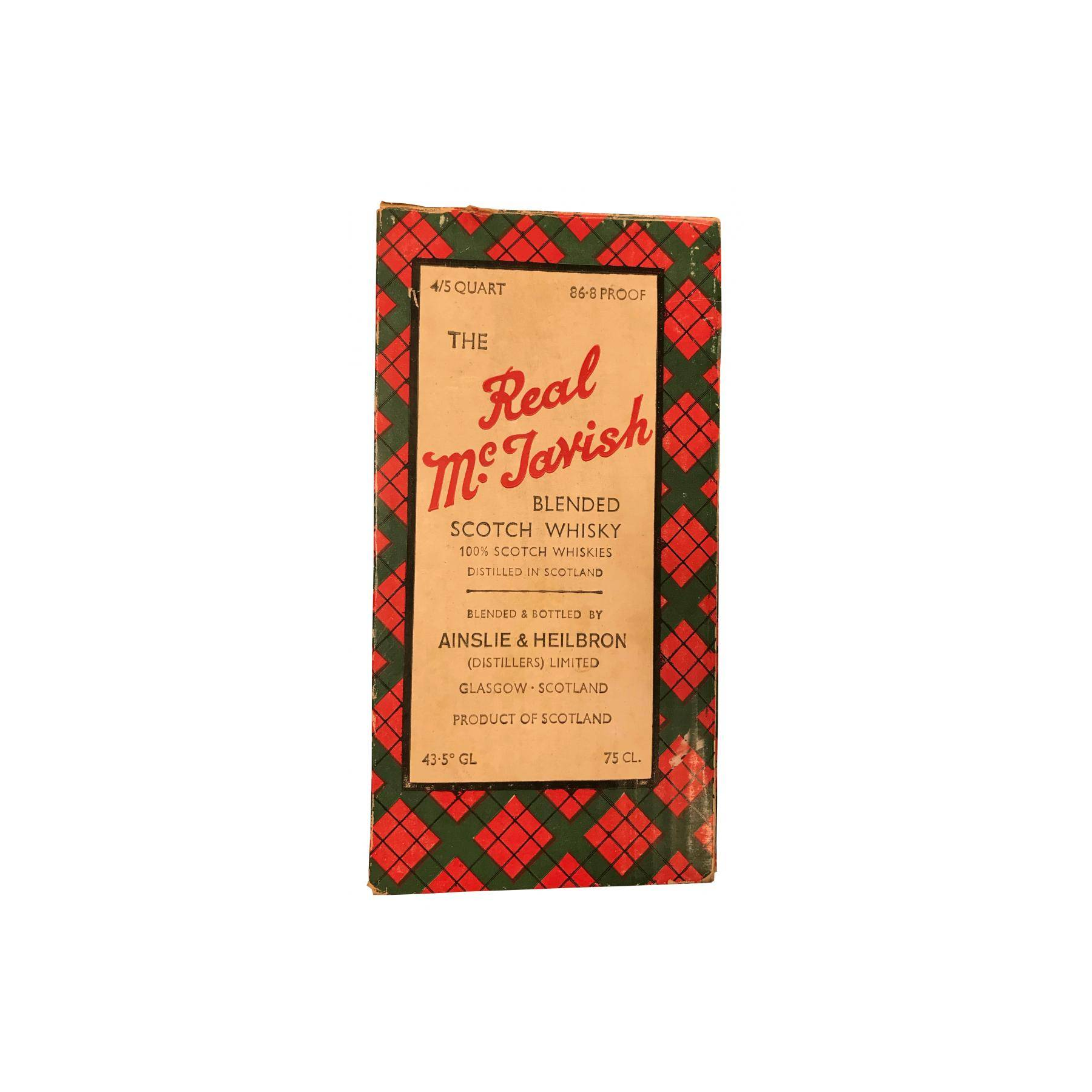 The Real McTavish Blended Scotch Whisky