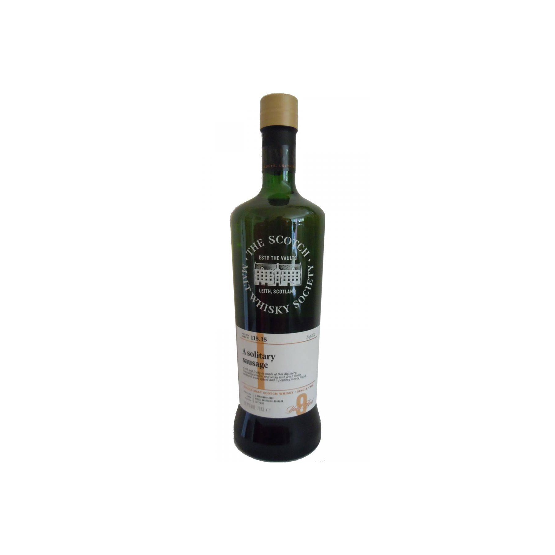 The Scotch Malt Whisky Society 2009 9 Years Single Malt Whisky