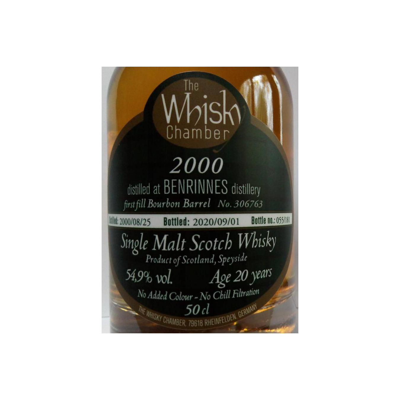 Benrinnes 2000 20 Years Single Malt Whisky 2