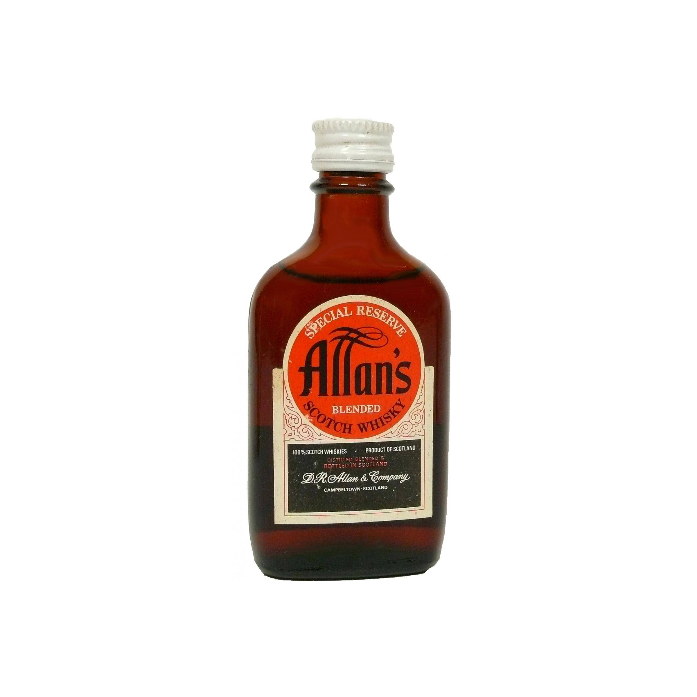 Allan's Special Reserve - Blended Scotch Whisky