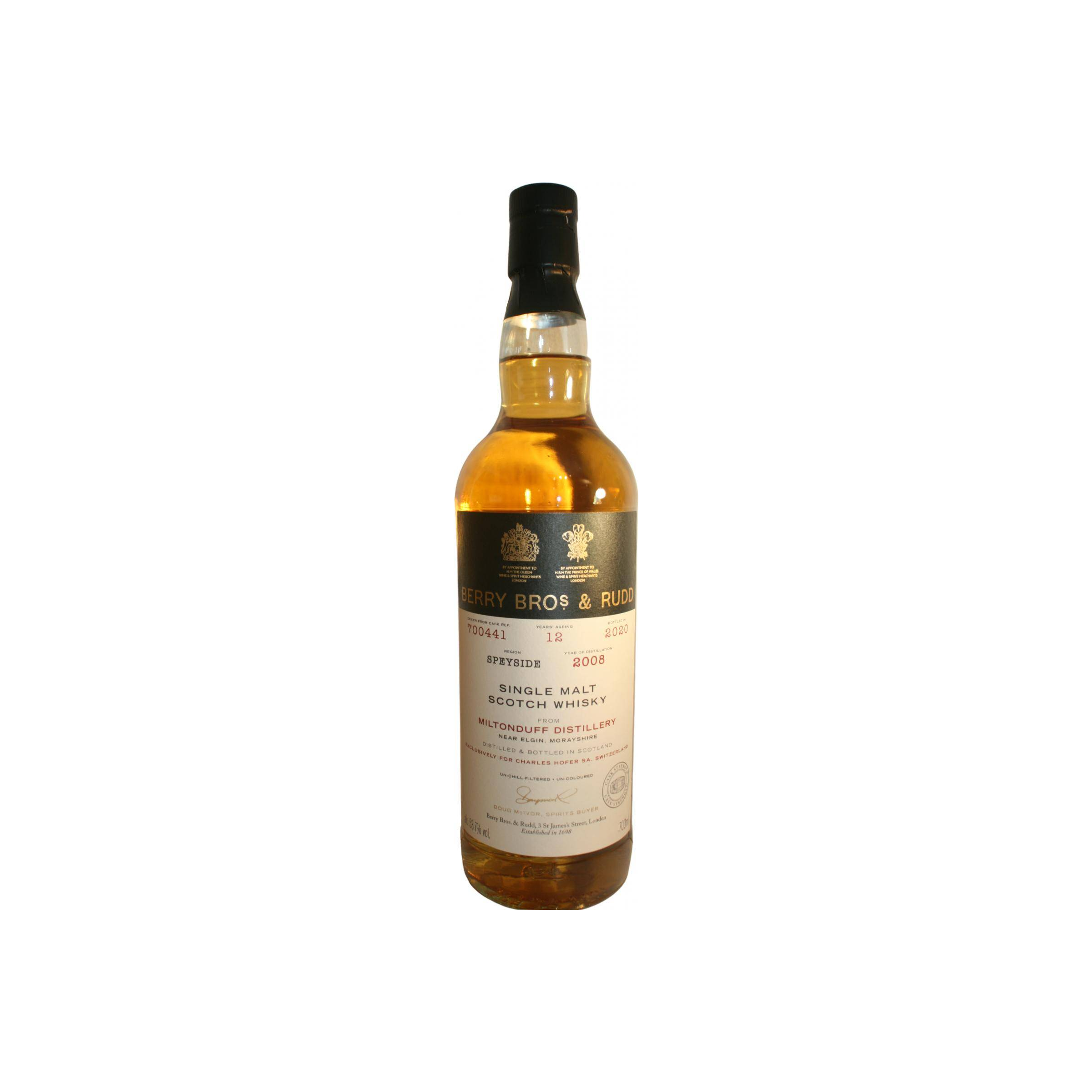 Miltonduff 2008 12 Years Single Malt Whisky