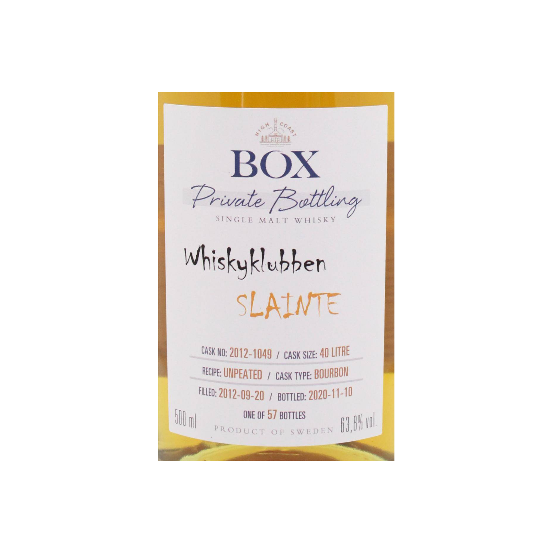 Compass Box 2012 8 Years Single Malt Whisky 2