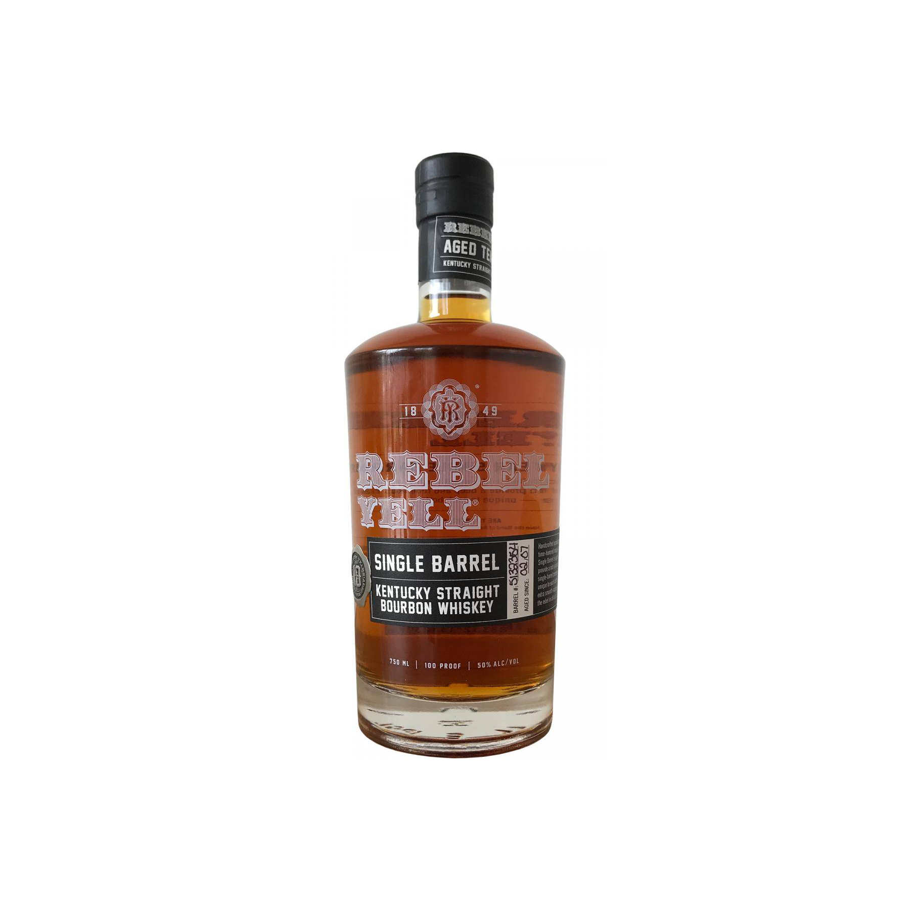 Rebel Yell Single Cask 2007 10 Years Bourbon Whisky