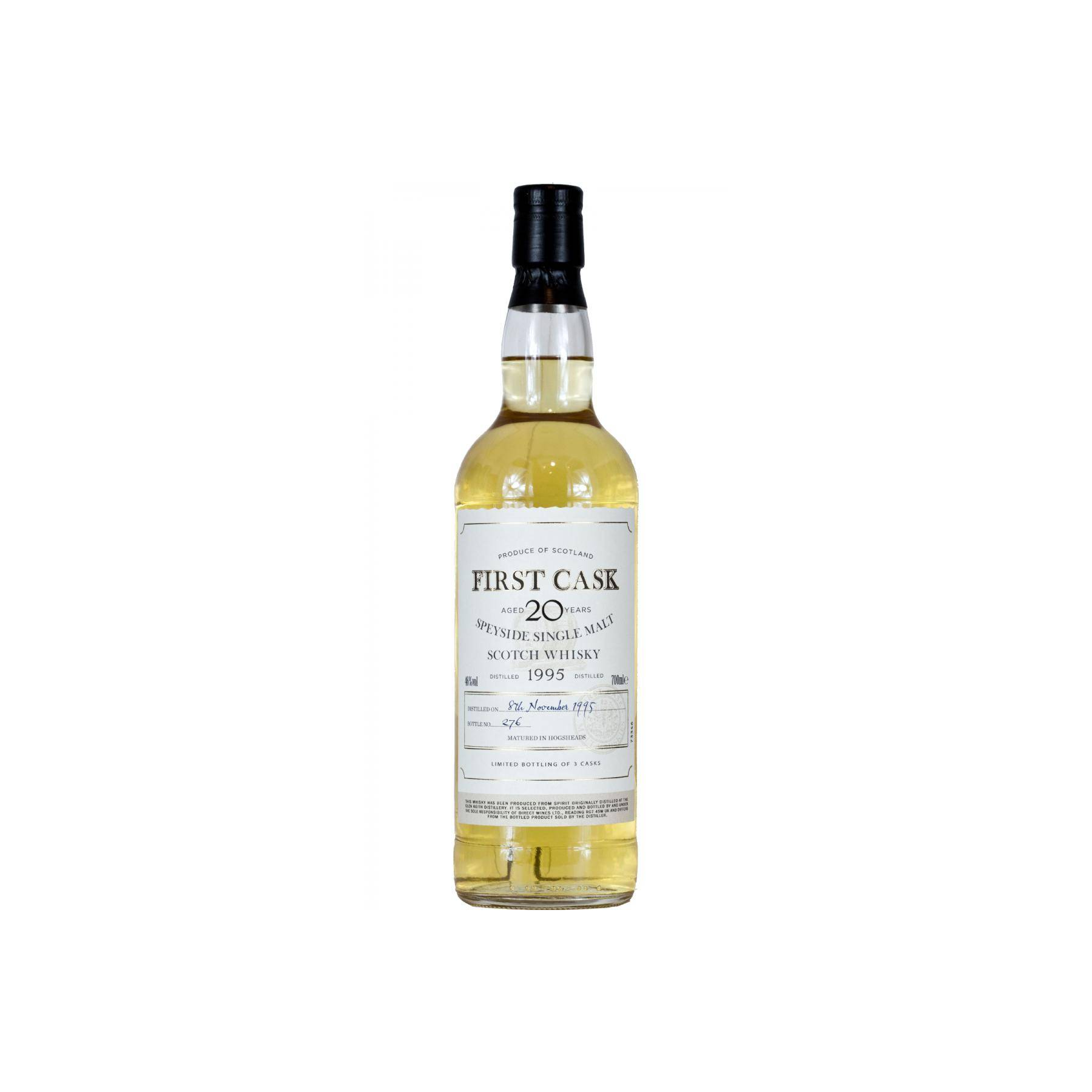 Glen Keith 1995 20 Years Single Malt Whisky