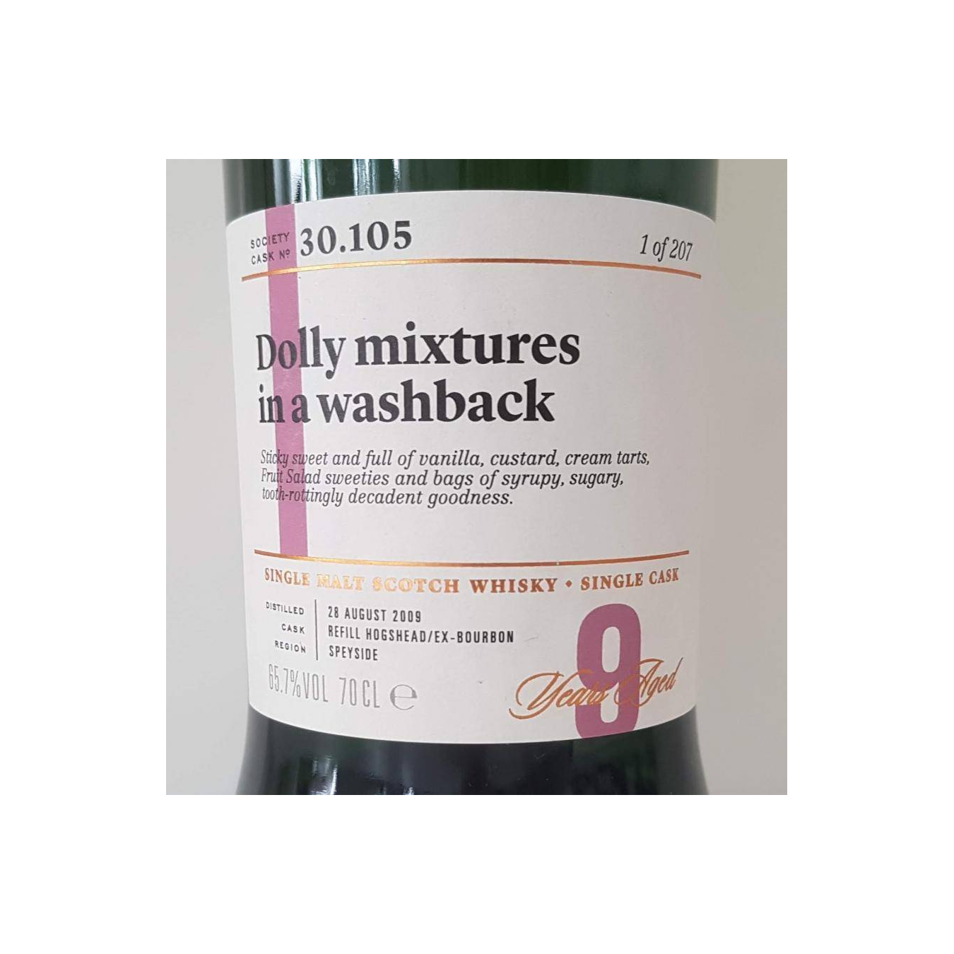 The Scotch Malt Whisky Society 2009 9 Years Single Malt Whisky 2