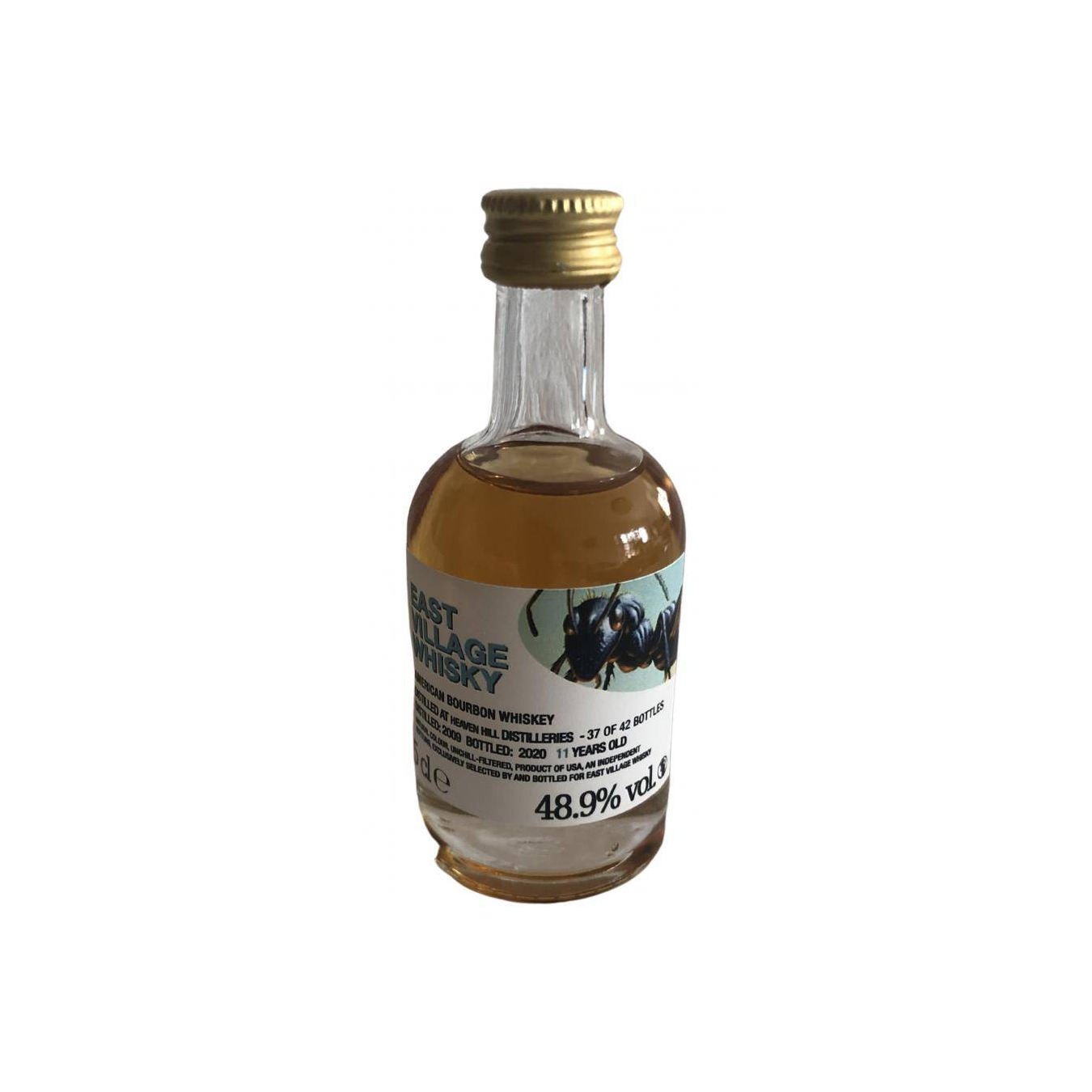 East Village Whisky Company 2009 11 Years Bourbon Whisky 2