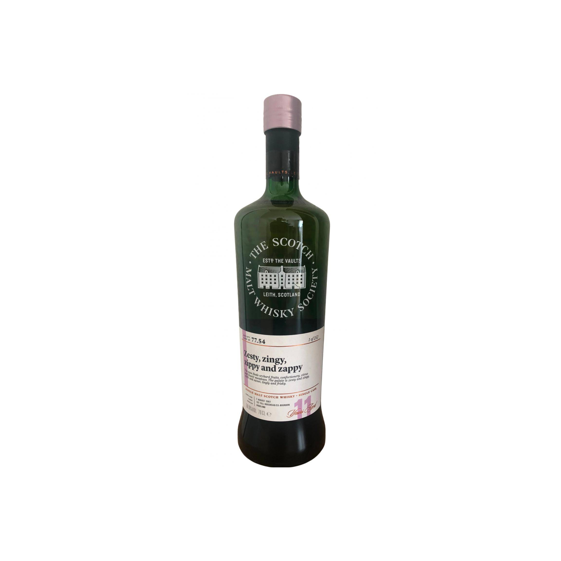 The Scotch Malt Whisky Society 2007 11 Years Single Malt Whisky
