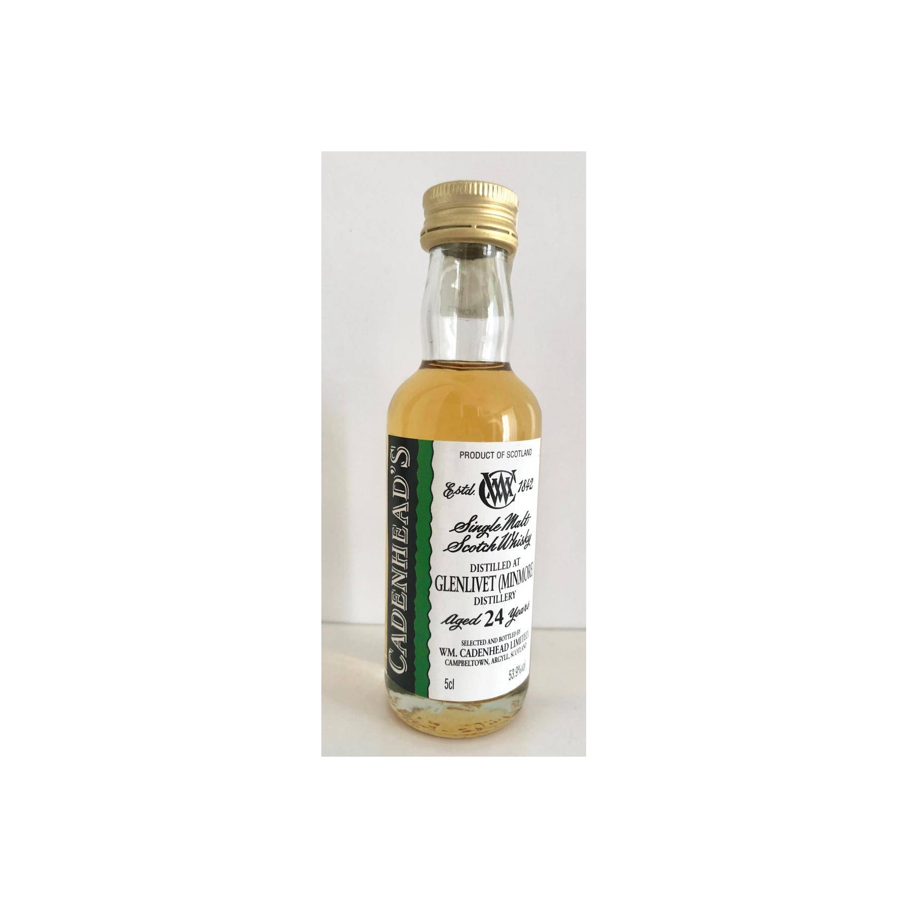 The Glenlivet Miniature 1988 24 Years Single Malt Whisky 2