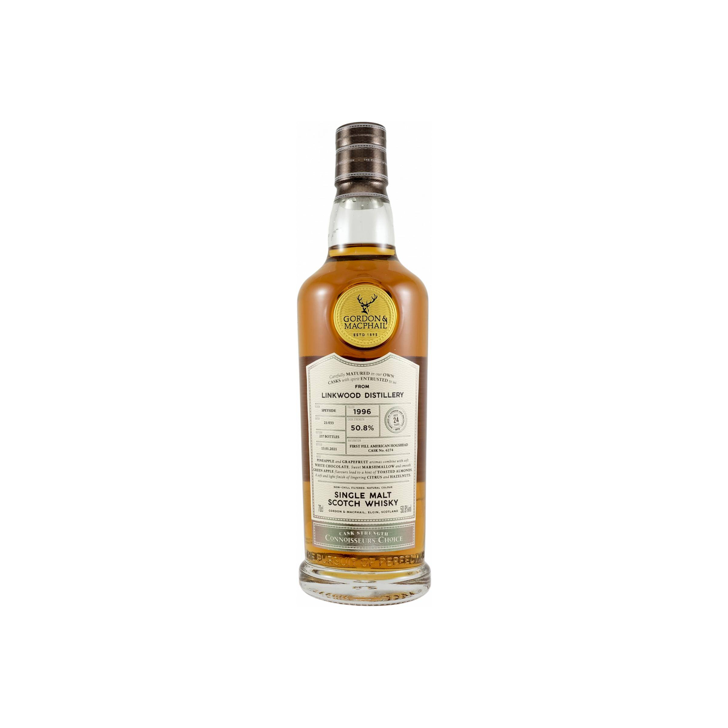 Linkwood Connoisseurs Choice - Cask Strength 1996 24 Years Single Malt Whisky