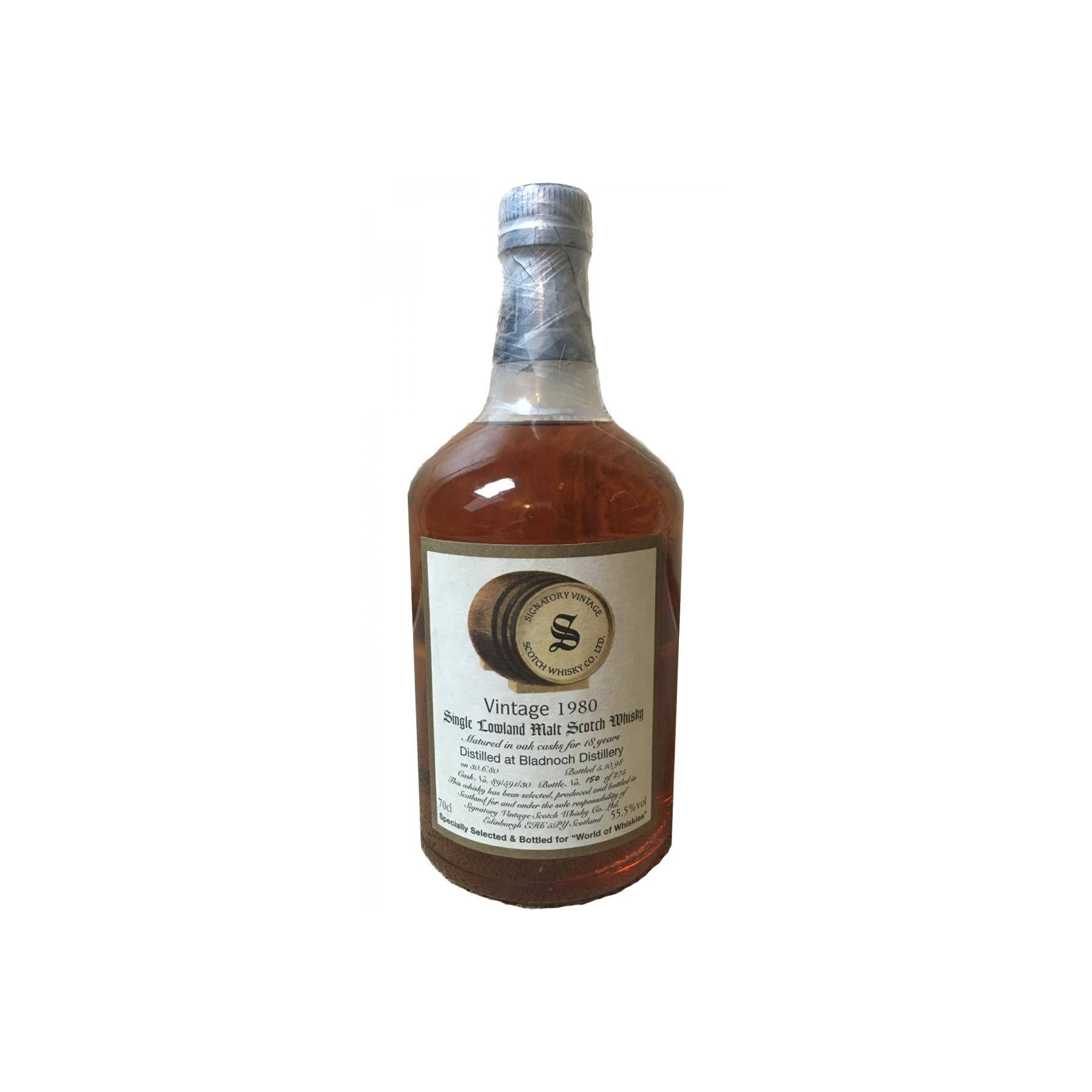 Bladnoch 1980 18 Years Single Malt Whisky