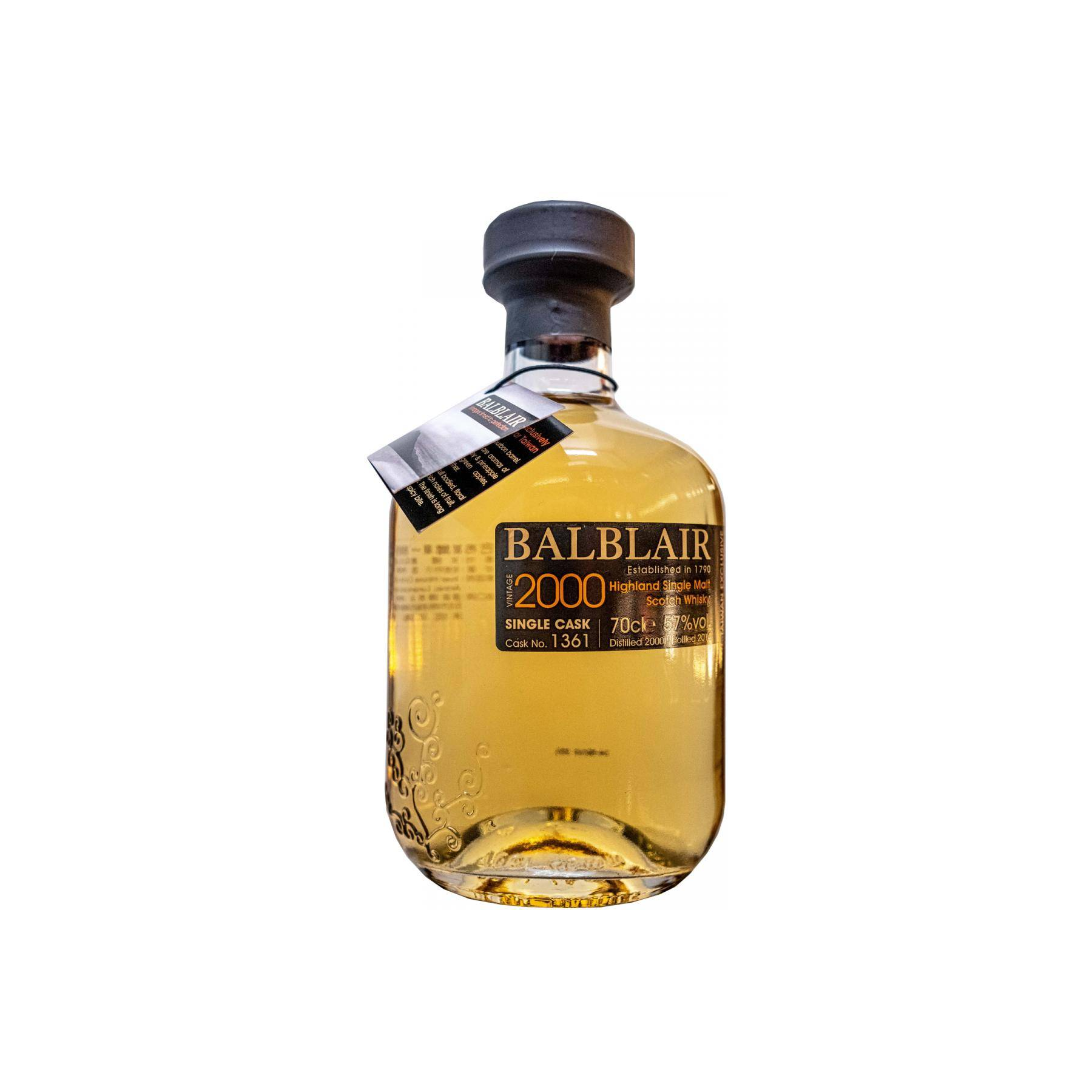 Balblair Single Cask 2000 14 Years Single Malt Whisky