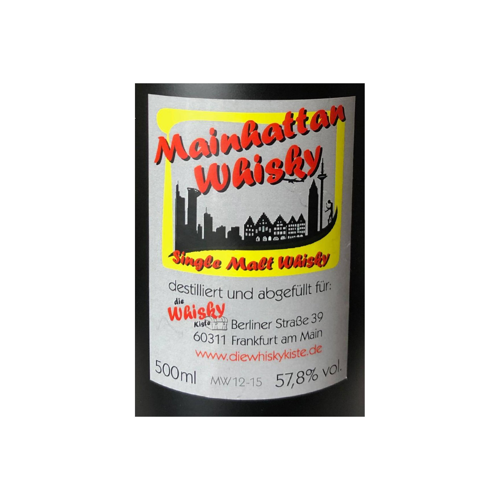 Mainhattan Whisky Single Malt Whisky 2