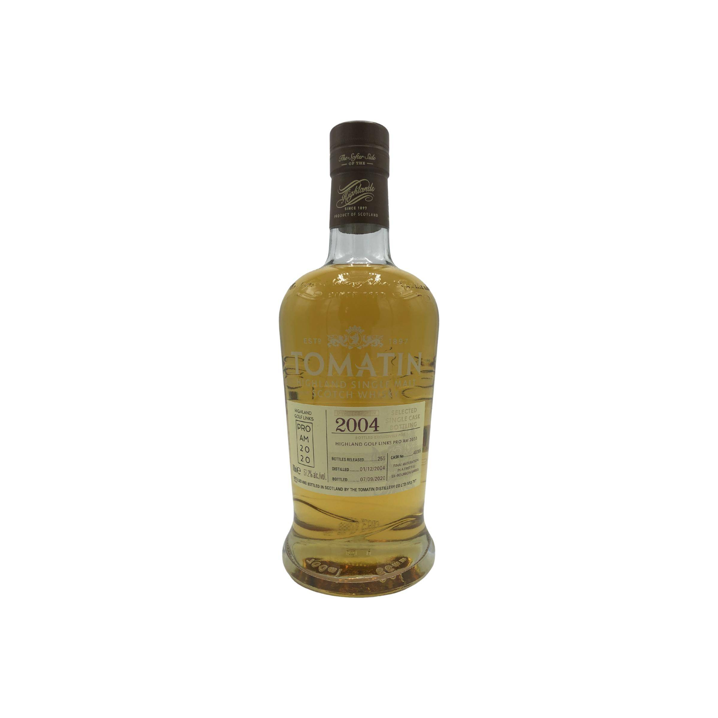 Tomatin 2004 15 Years Single Malt Whisky