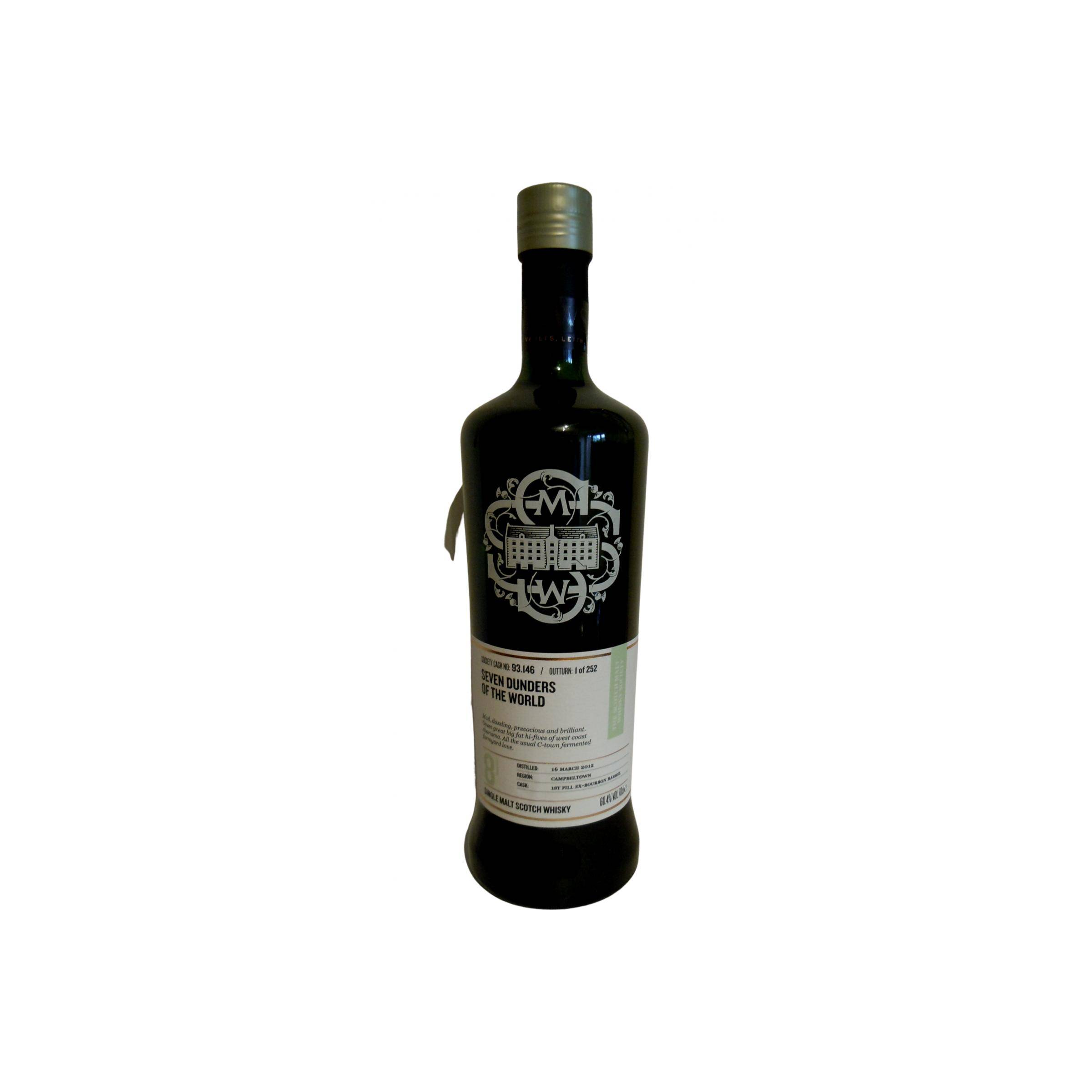 The Scotch Malt Whisky Society 2012 8 Years Single Malt Whisky