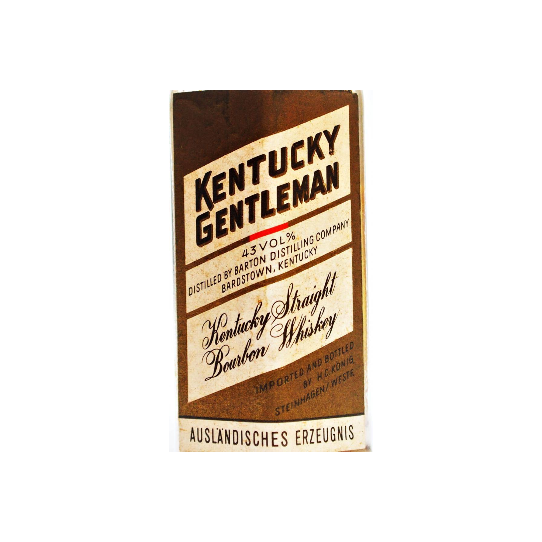 Kentucky Gentleman Bourbon Whisky 3