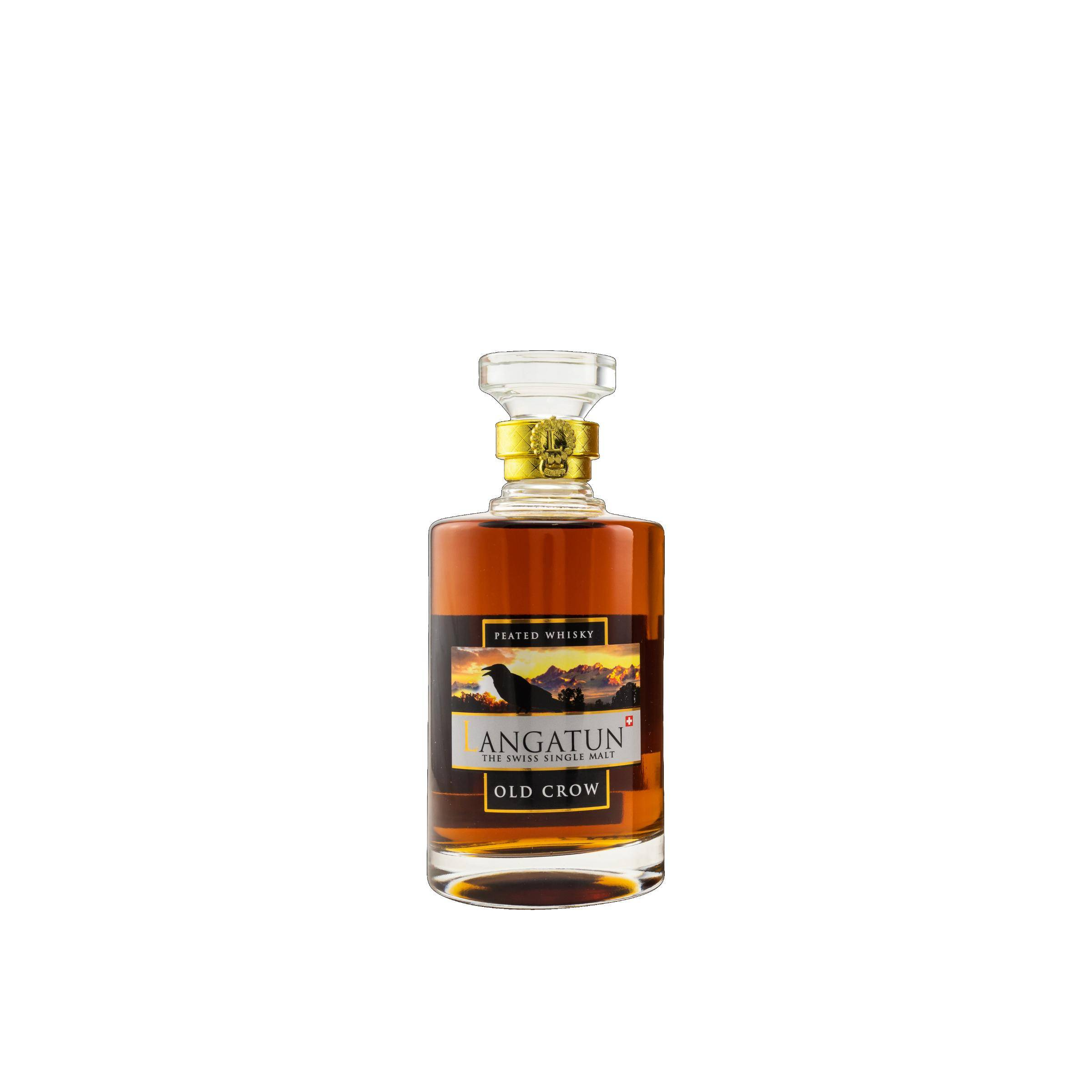 Old Crow Langatun Peated Whisky