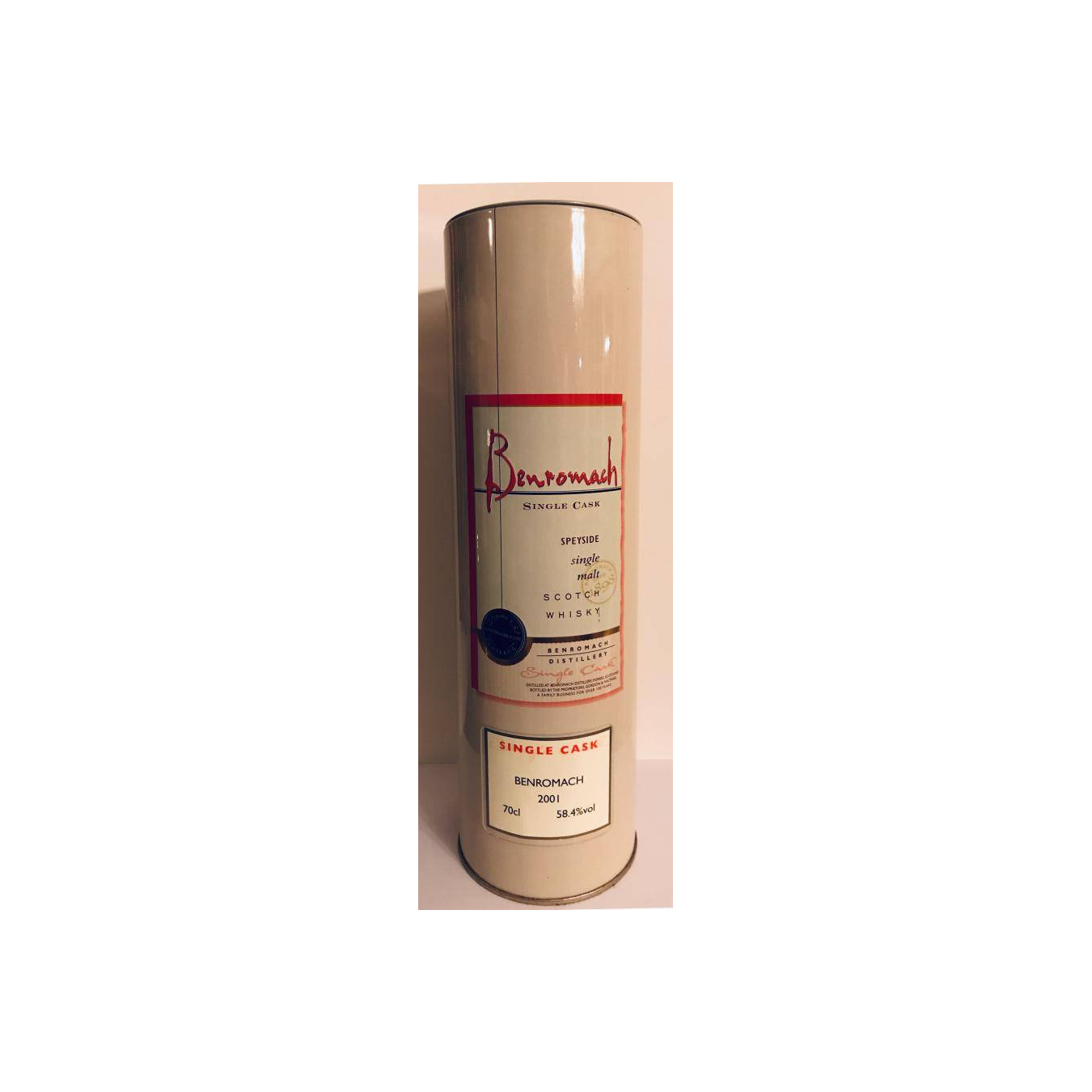 Benromach Single Cask 2001 9 Years Single Malt Whisky 3