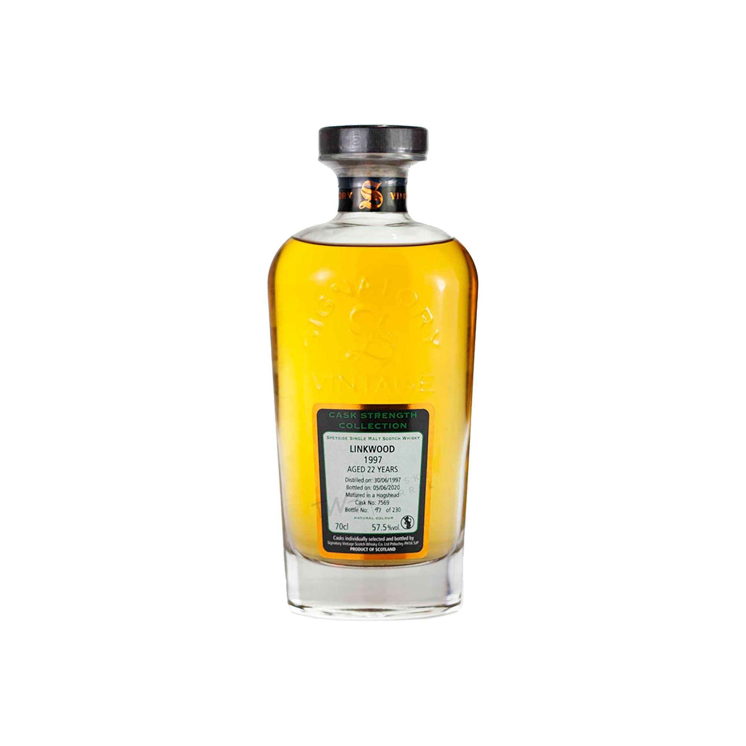 Linkwood Cask Strength Collection 1997 22 Years Single Malt Whisky