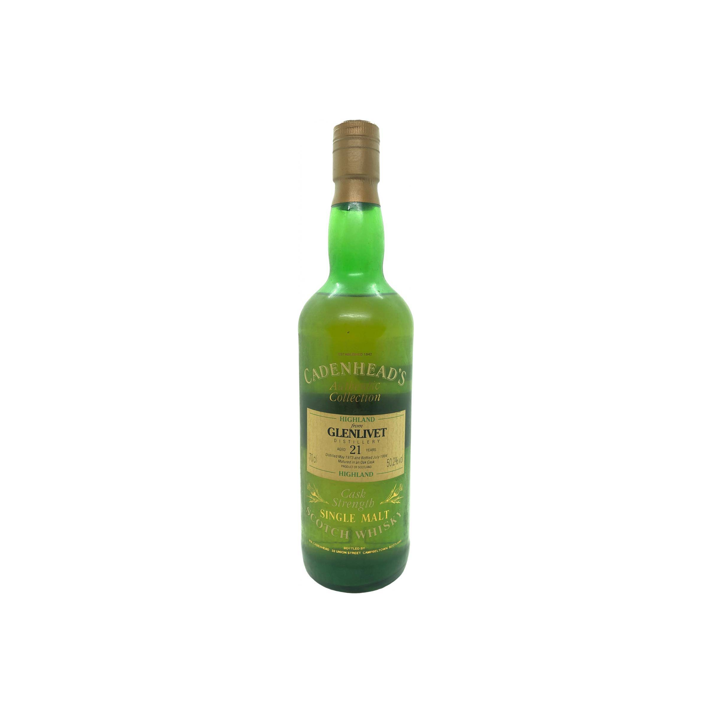 The Glenlivet Authentic Collection 1973 21 Years Single Malt Whisky