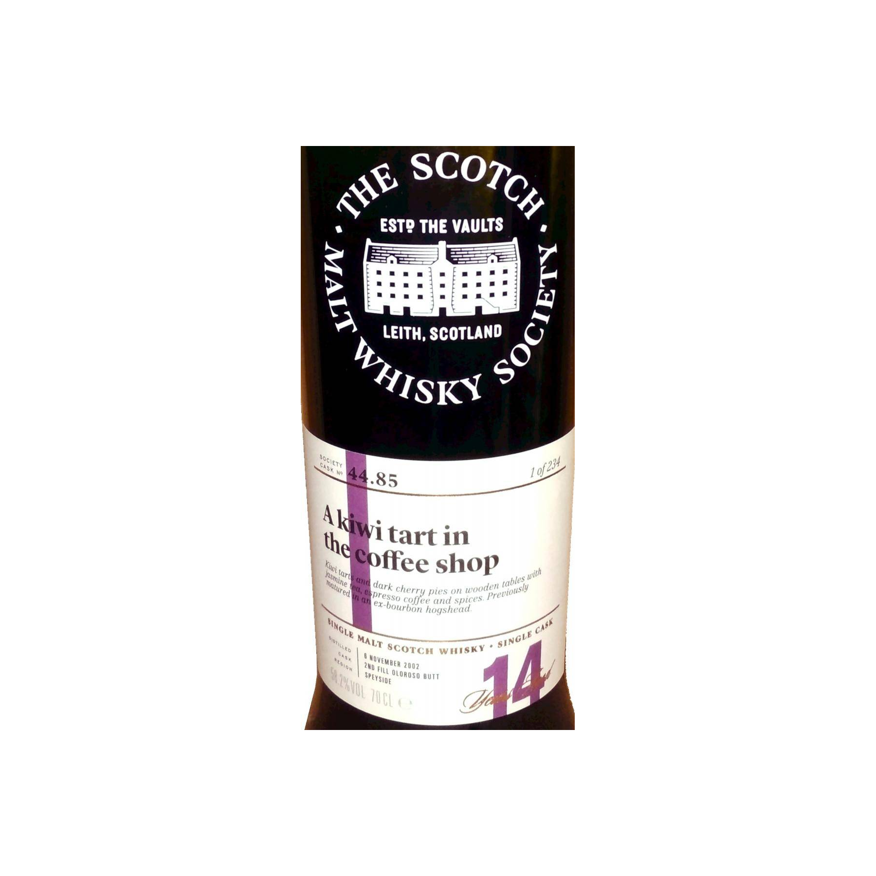 The Scotch Malt Whisky Society 2002 14 Years Single Malt Whisky 2