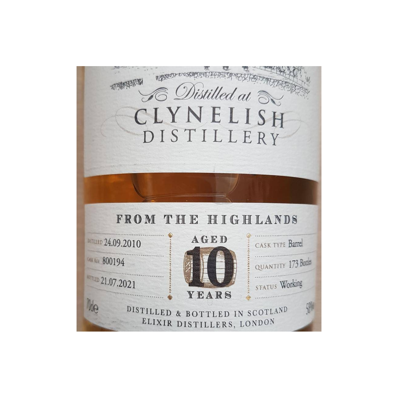 Clynelish The Single Malts of Scotland 2010 10 Years Single Malt Whisky 2