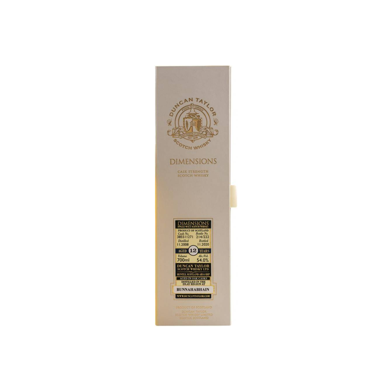 Bunnahabhain Dimensions 2008 12 Years Single Malt Whisky 2