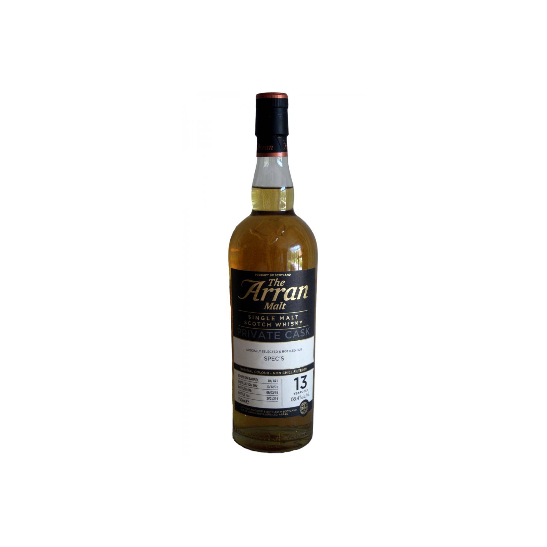 Arran Private Cask 2001 13 Years Single Malt Whisky