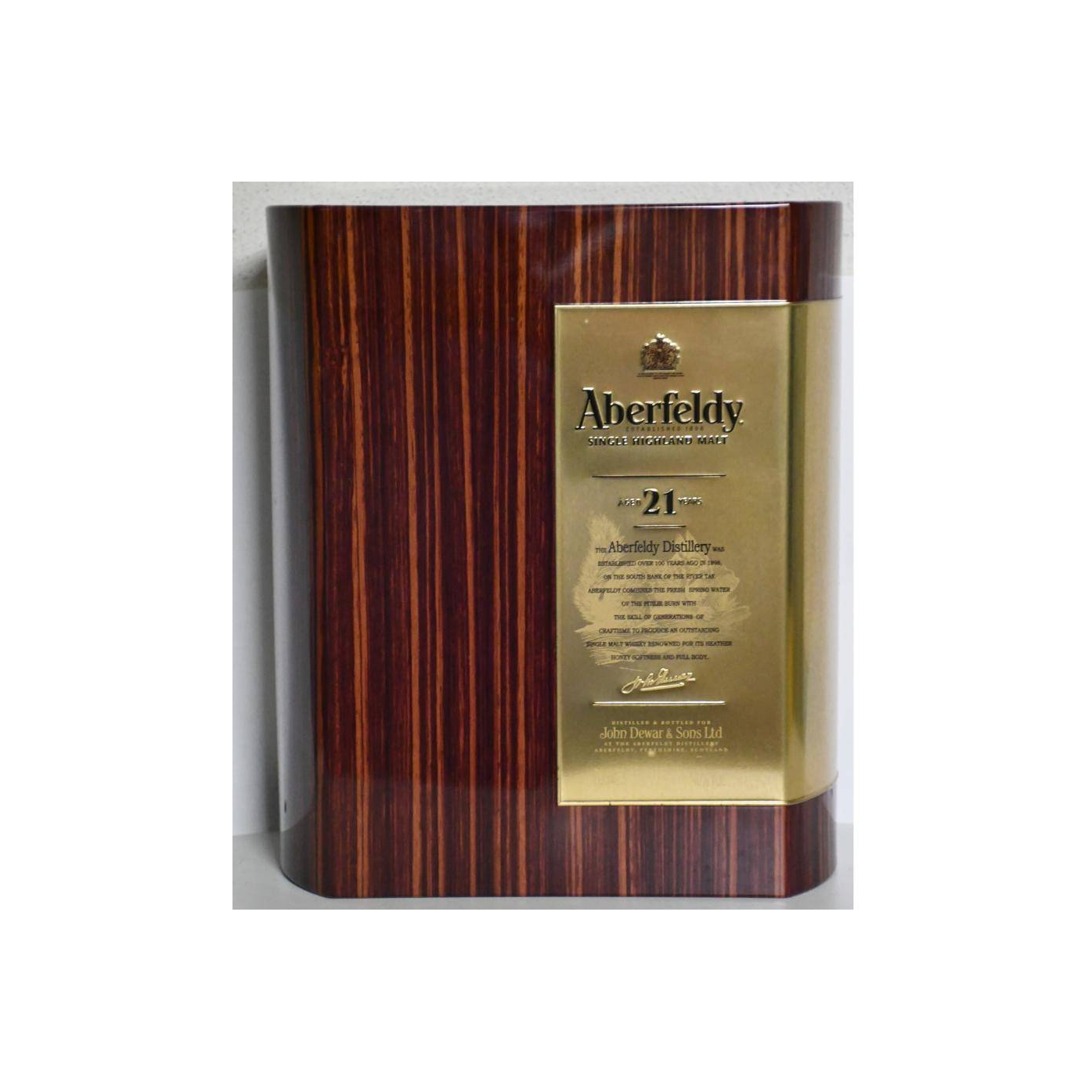 Aberfeldy 21 Years Single Malt Whisky 2