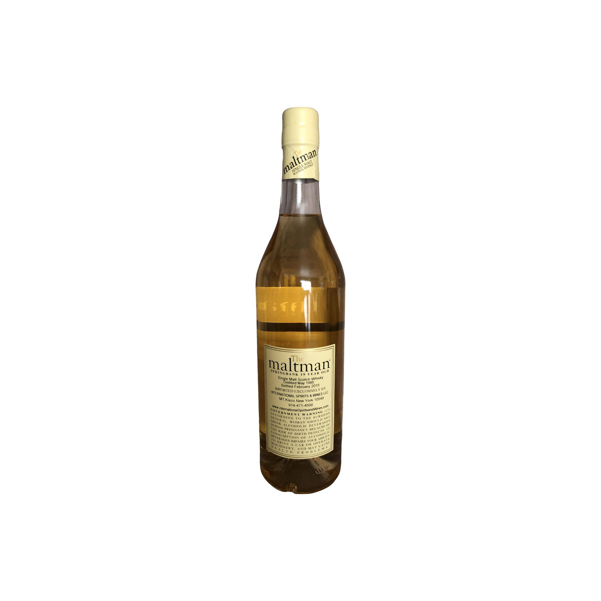Springbank 1995 19 Years Single Malt Whisky 2