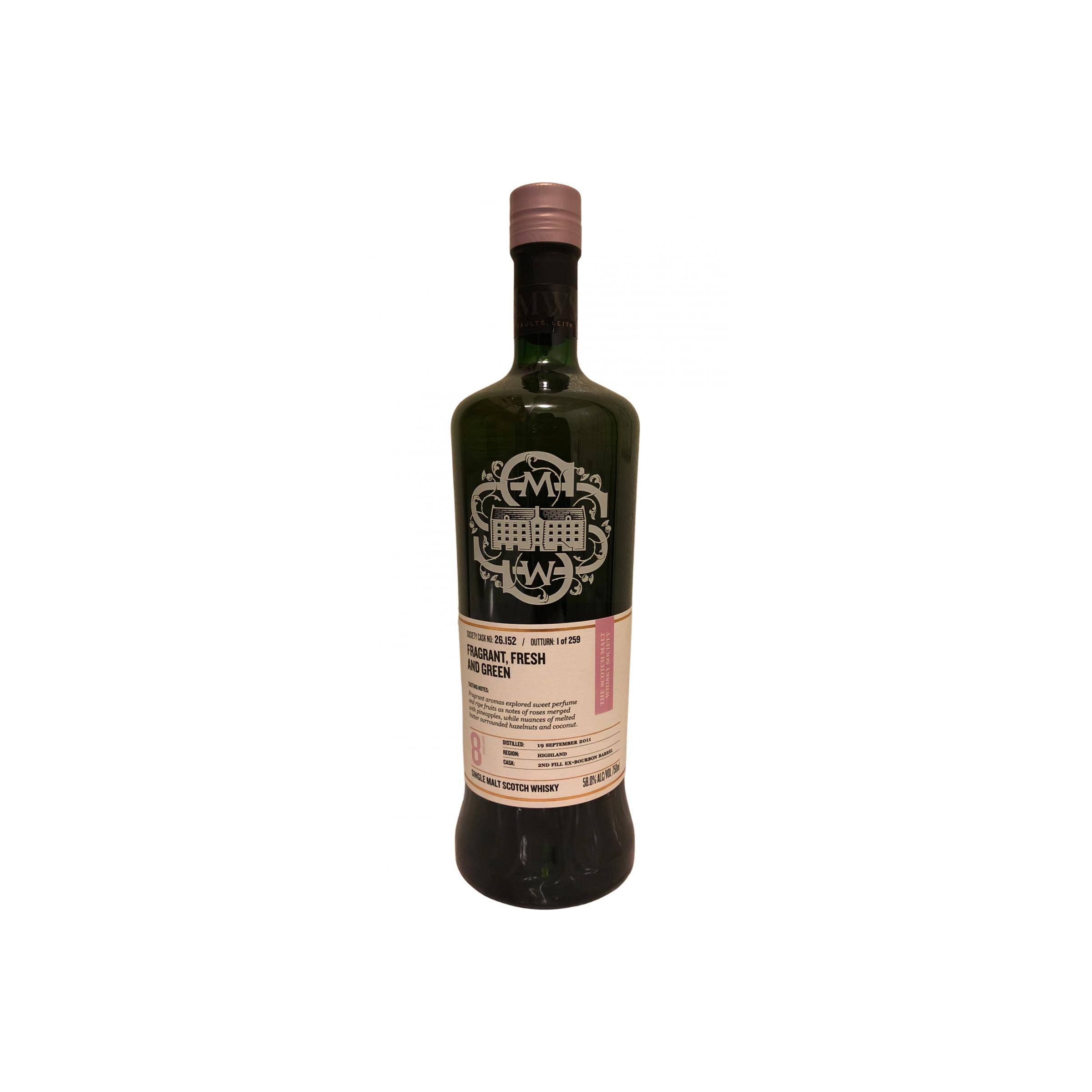 The Scotch Malt Whisky Society 2011 8 Years Single Malt Whisky