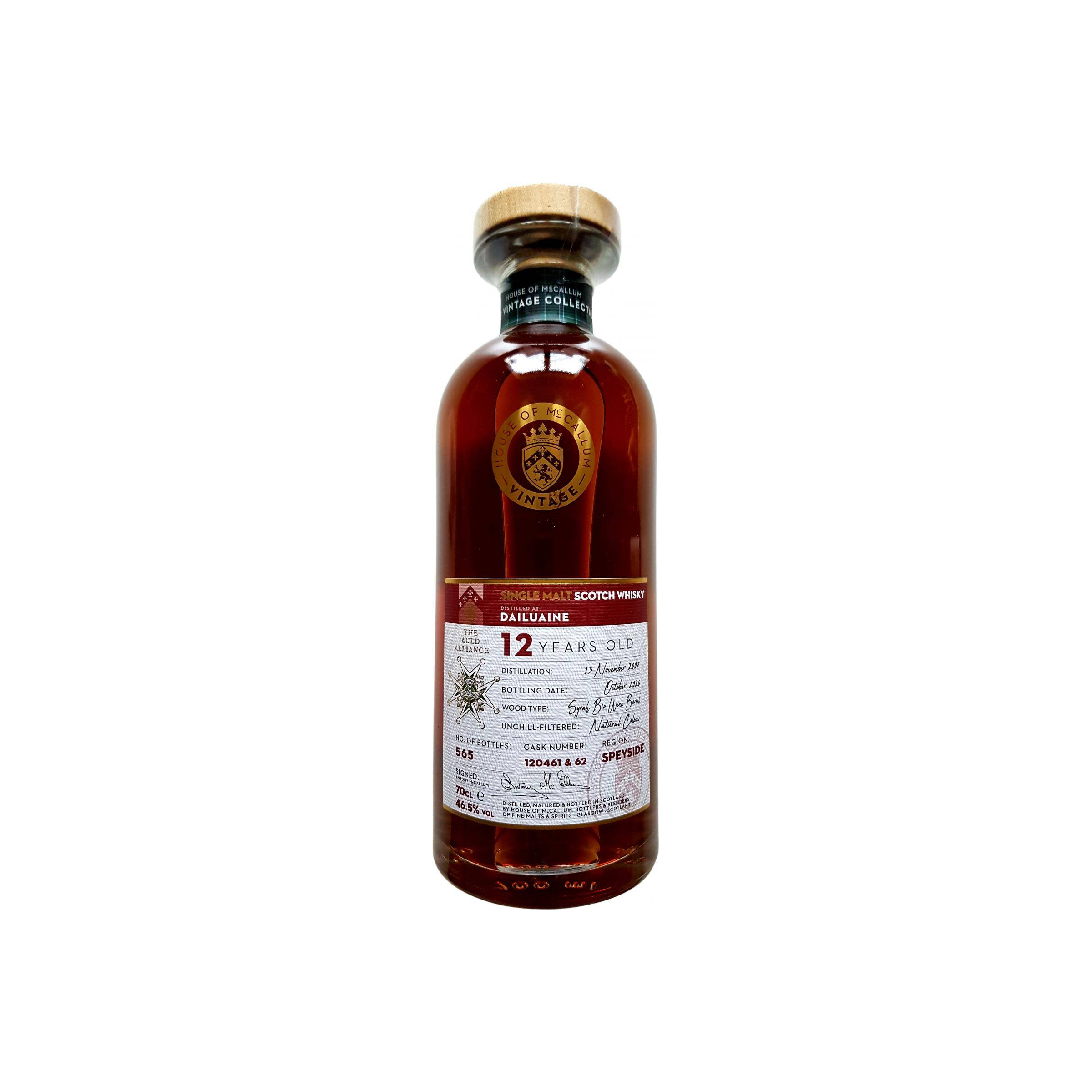 Dailuaine 2007 12 Years Single Malt Whisky