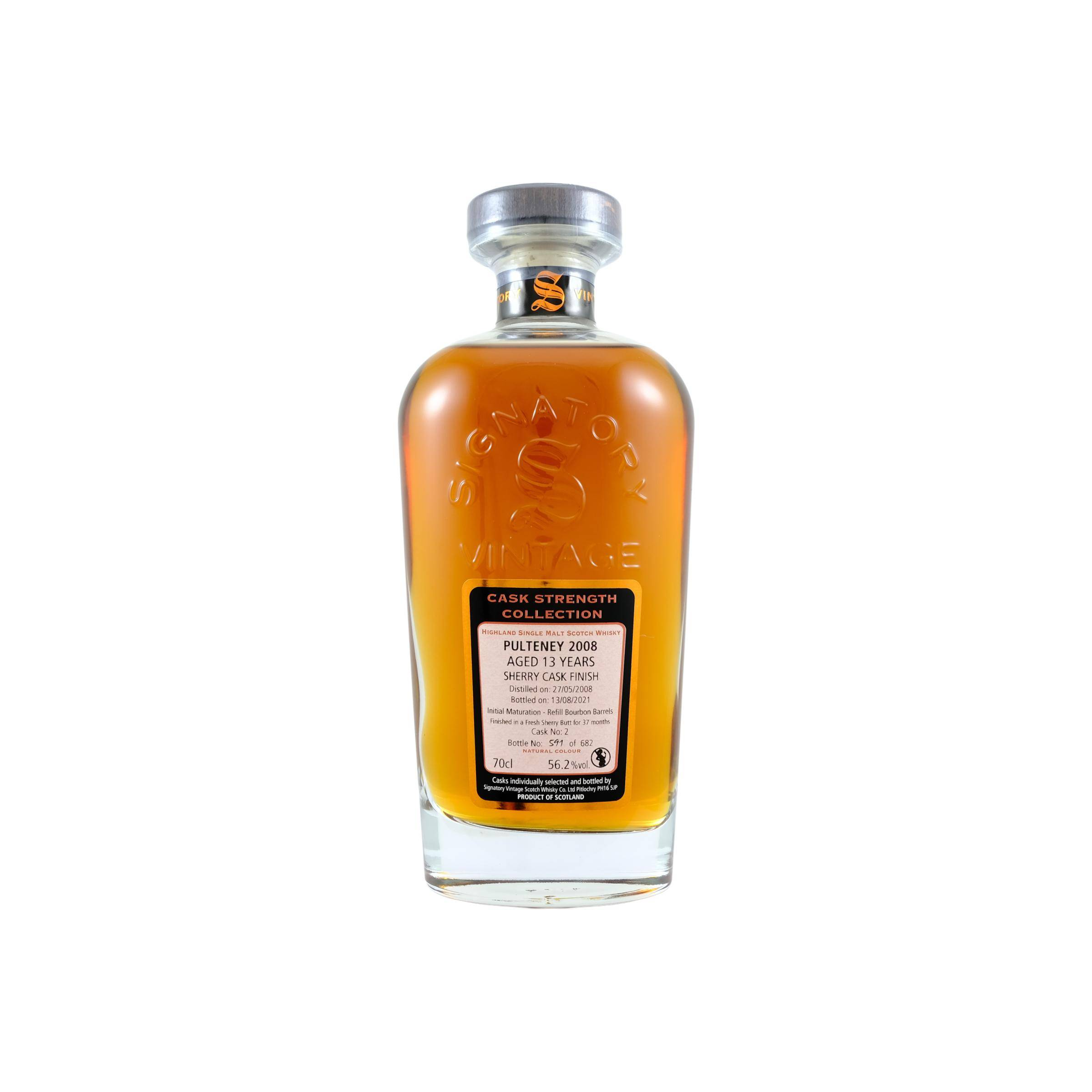 Old Pulteney Cask Strength Collection 2008 13 Years Single Malt Whisky