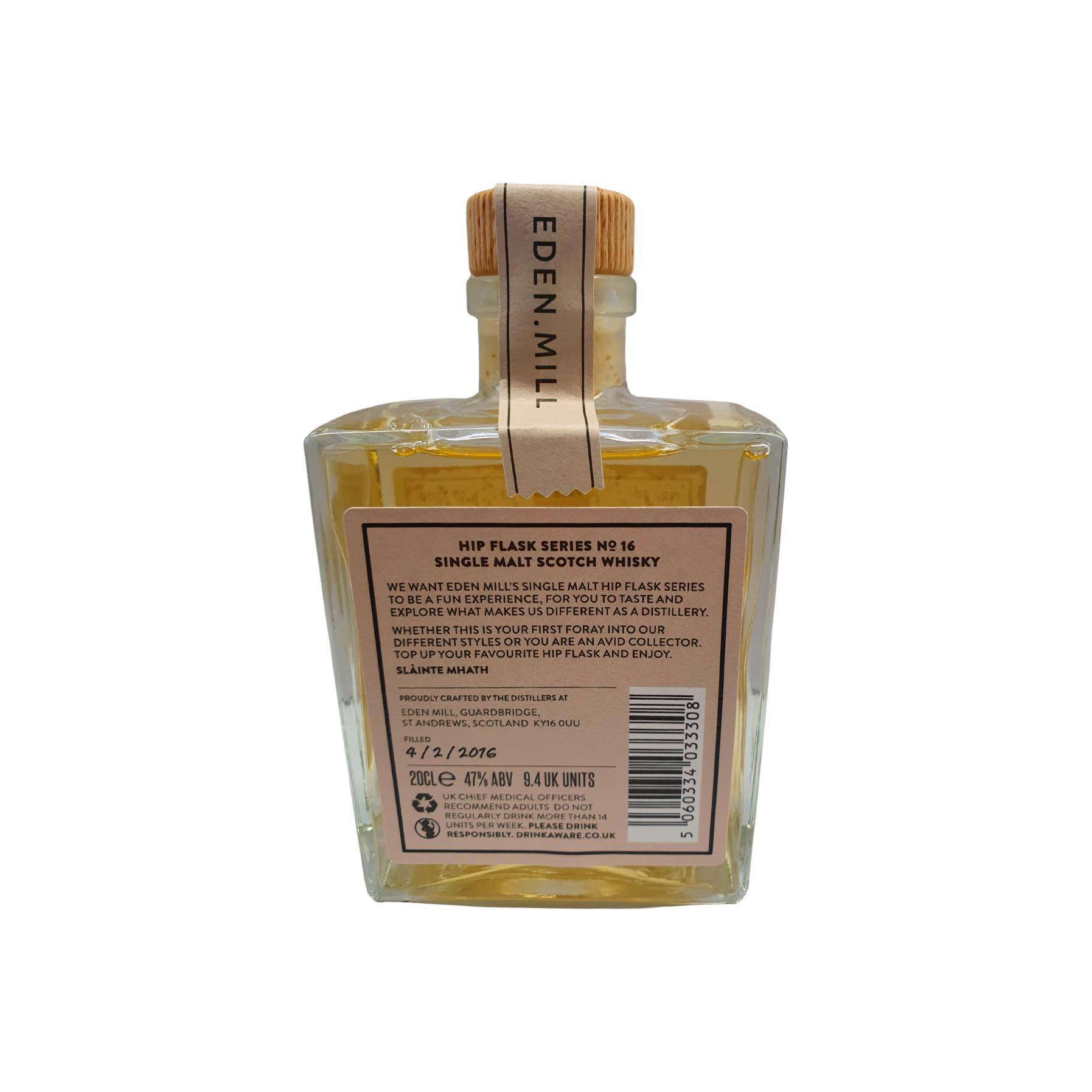 Eden Mill 2016 4 Years Single Malt Whisky 3