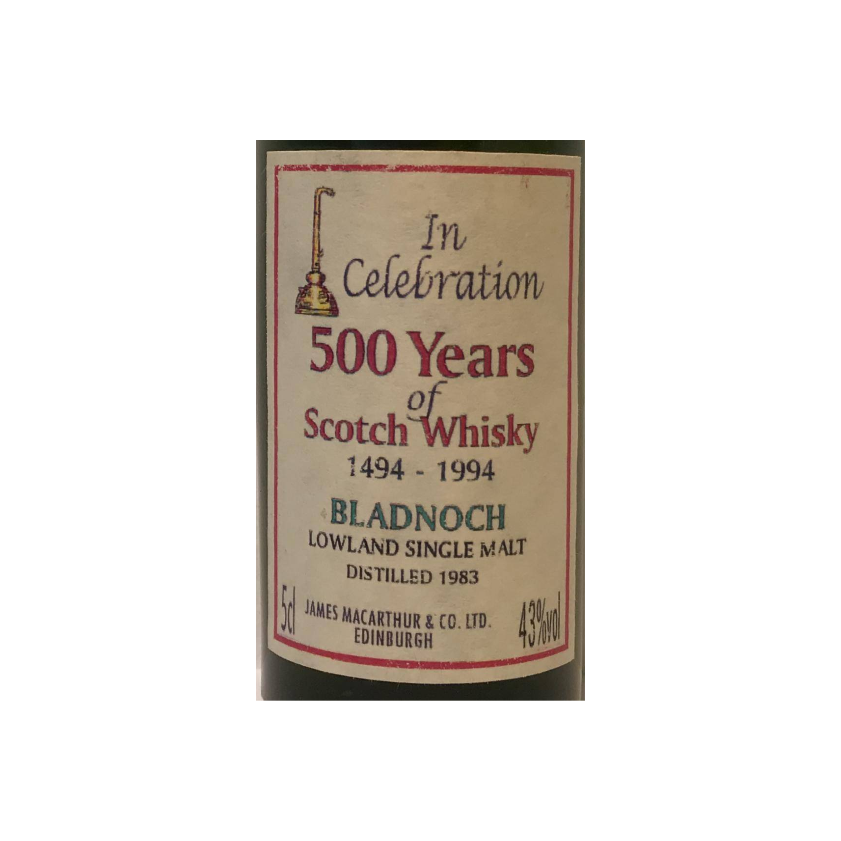 Bladnoch 1983 11 Years Single Malt Whisky 2