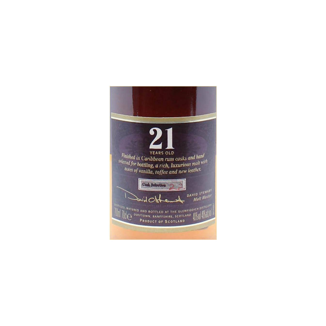 Glenfiddich 21 Years Single Malt Whisky