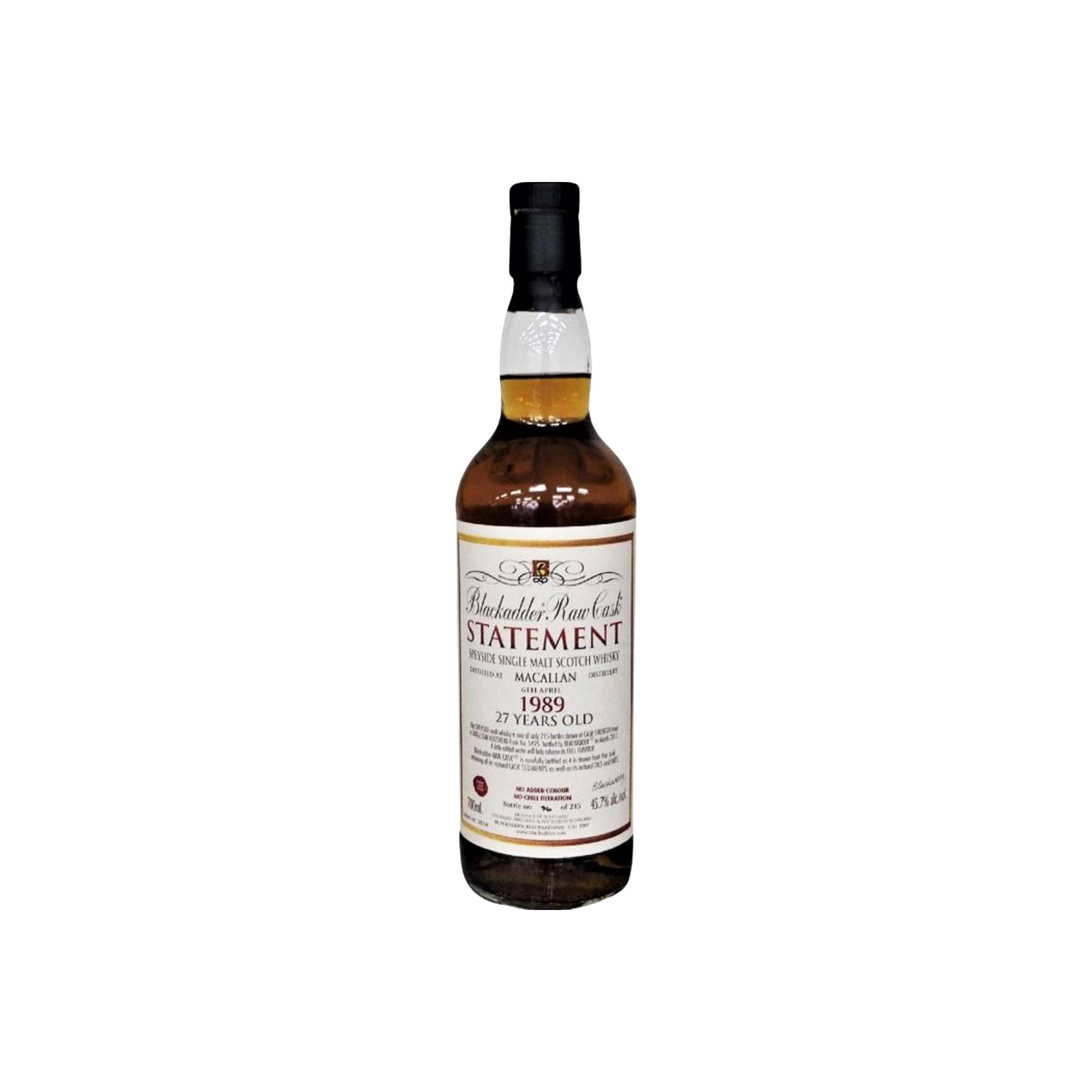 The Macallan 1989 27 Years Single Malt Whisky