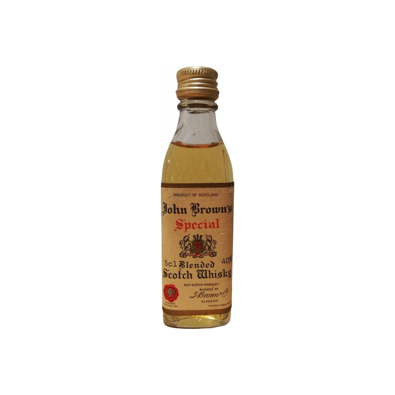 John Brown's Special Blended Scotch Whisky 3