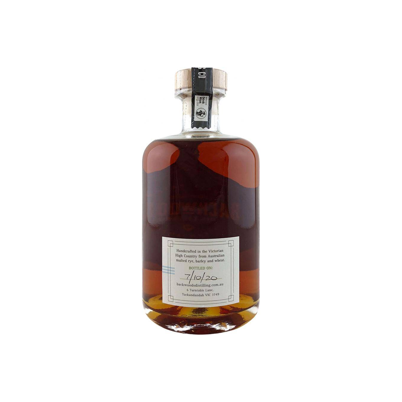 Backwoods Distilling Rye Whisky 3