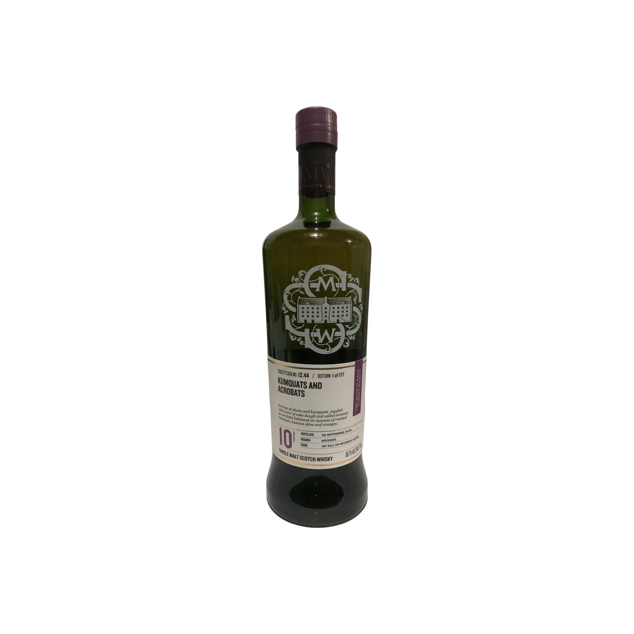 The Scotch Malt Whisky Society 2009 10 Years Single Malt Whisky