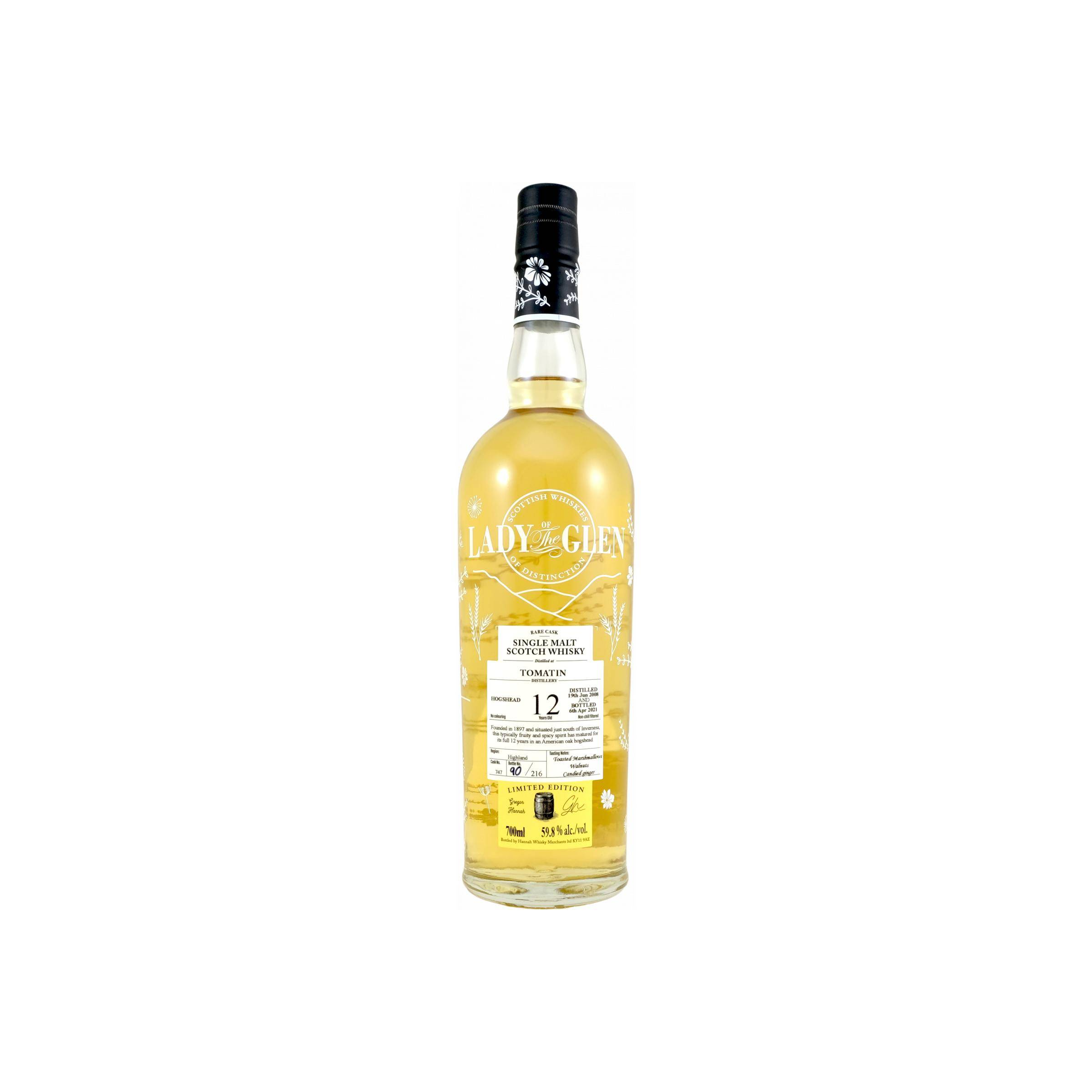 Tomatin Limited Edition 2008 12 Years Single Malt Whisky