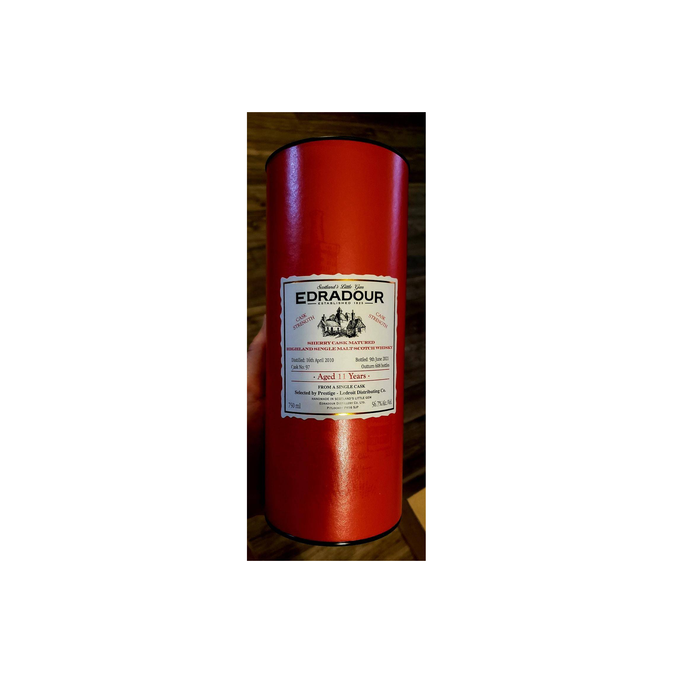 Edradour 2010 11 Years Single Malt Whisky