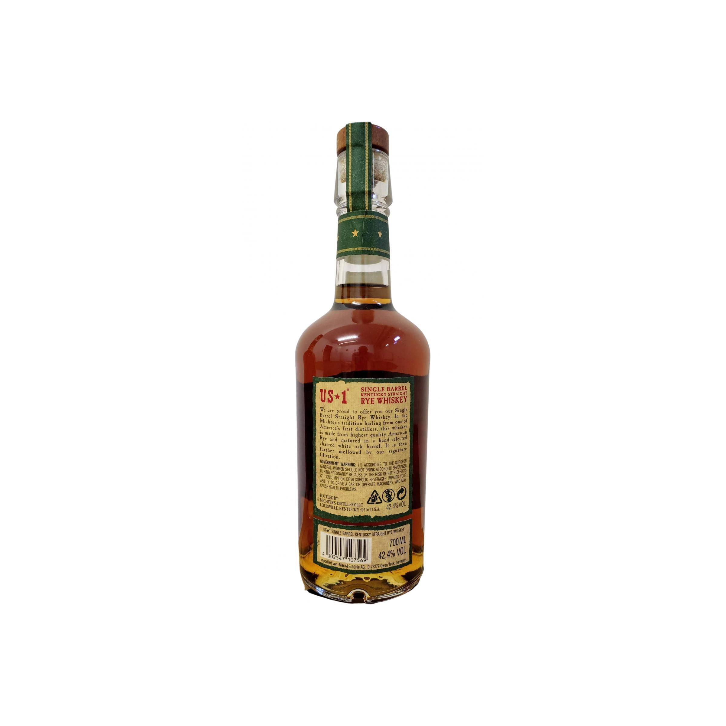 Michter's Rye Whisky 2