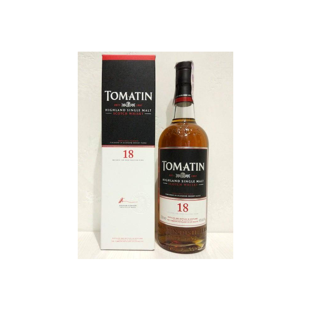 Tomatin 18 Years Single Malt Whisky