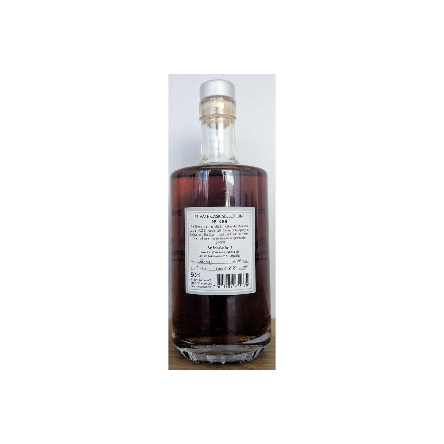 Säntis Malt 6 Years Single Malt Whisky 2