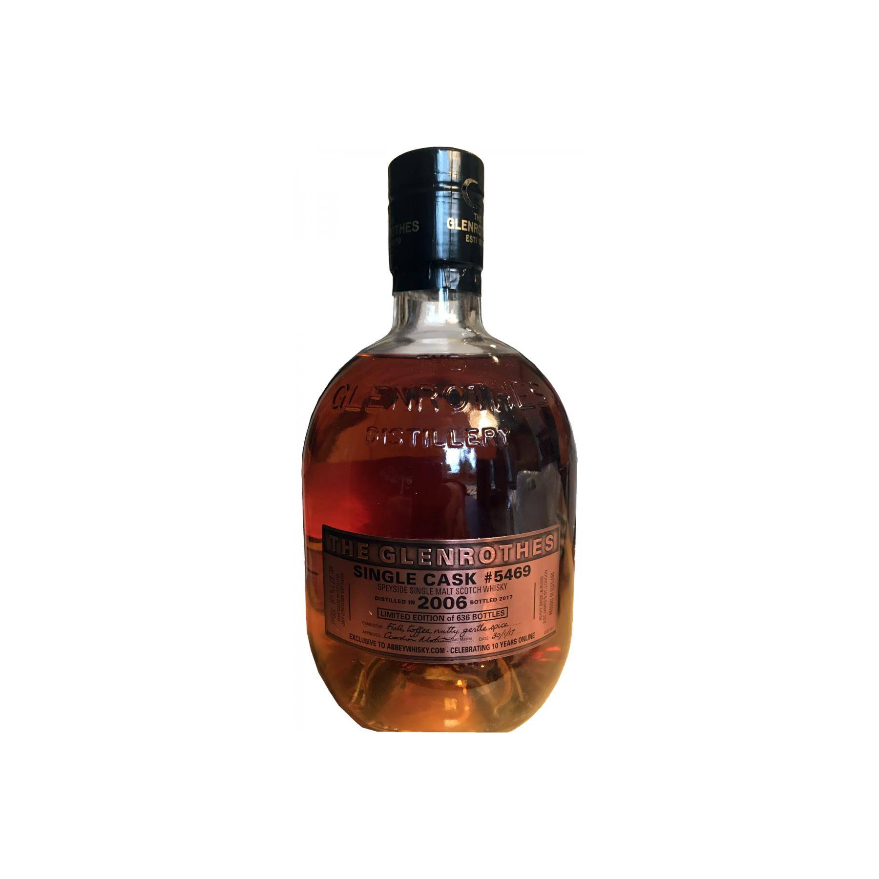 The Glenrothes Single Cask 2006 10 Years Single Malt Whisky