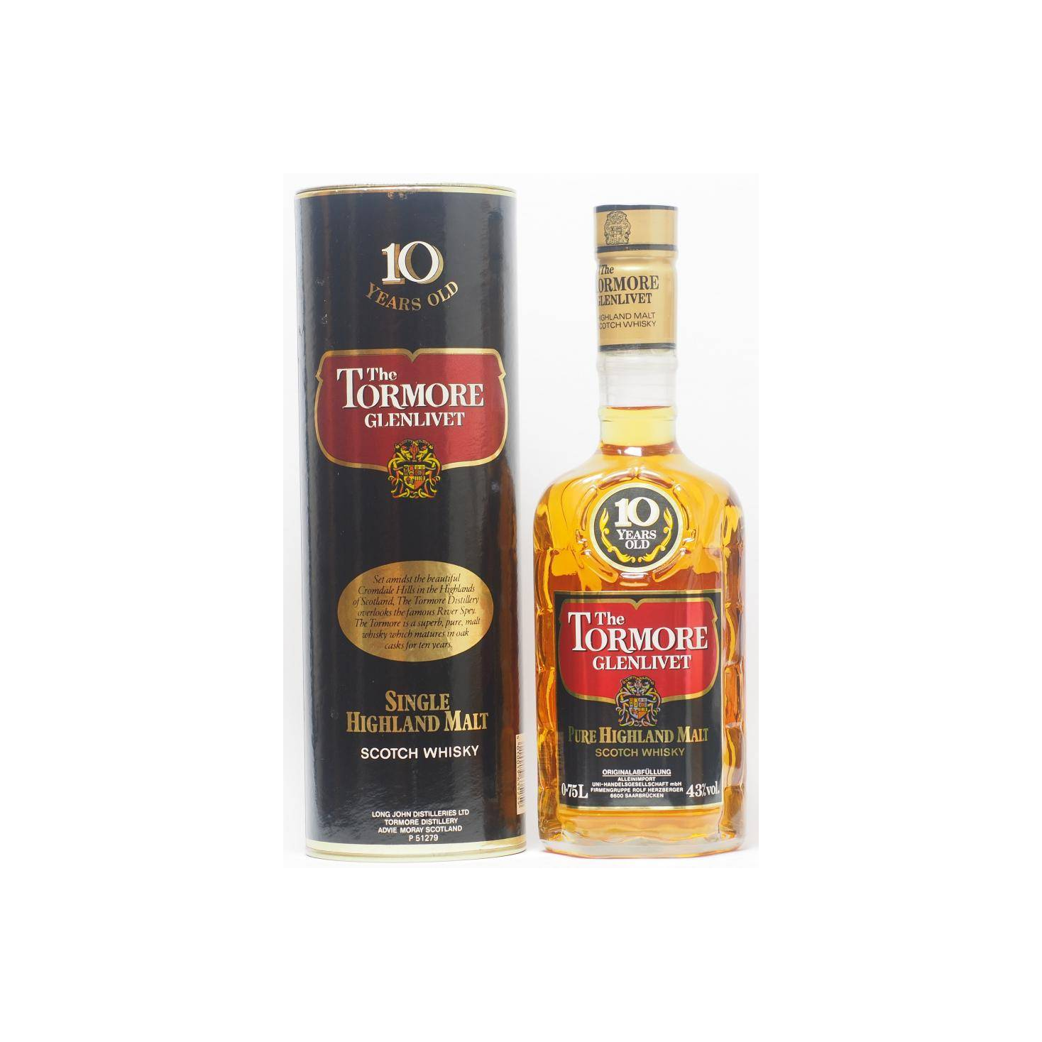 Tormore 10 Years Single Malt Whisky 2