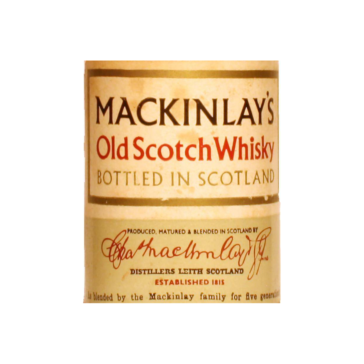 Mackinlay's Old Scotch Whisky 3
